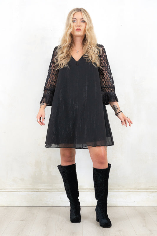 Bella Donna Black Mini Dress