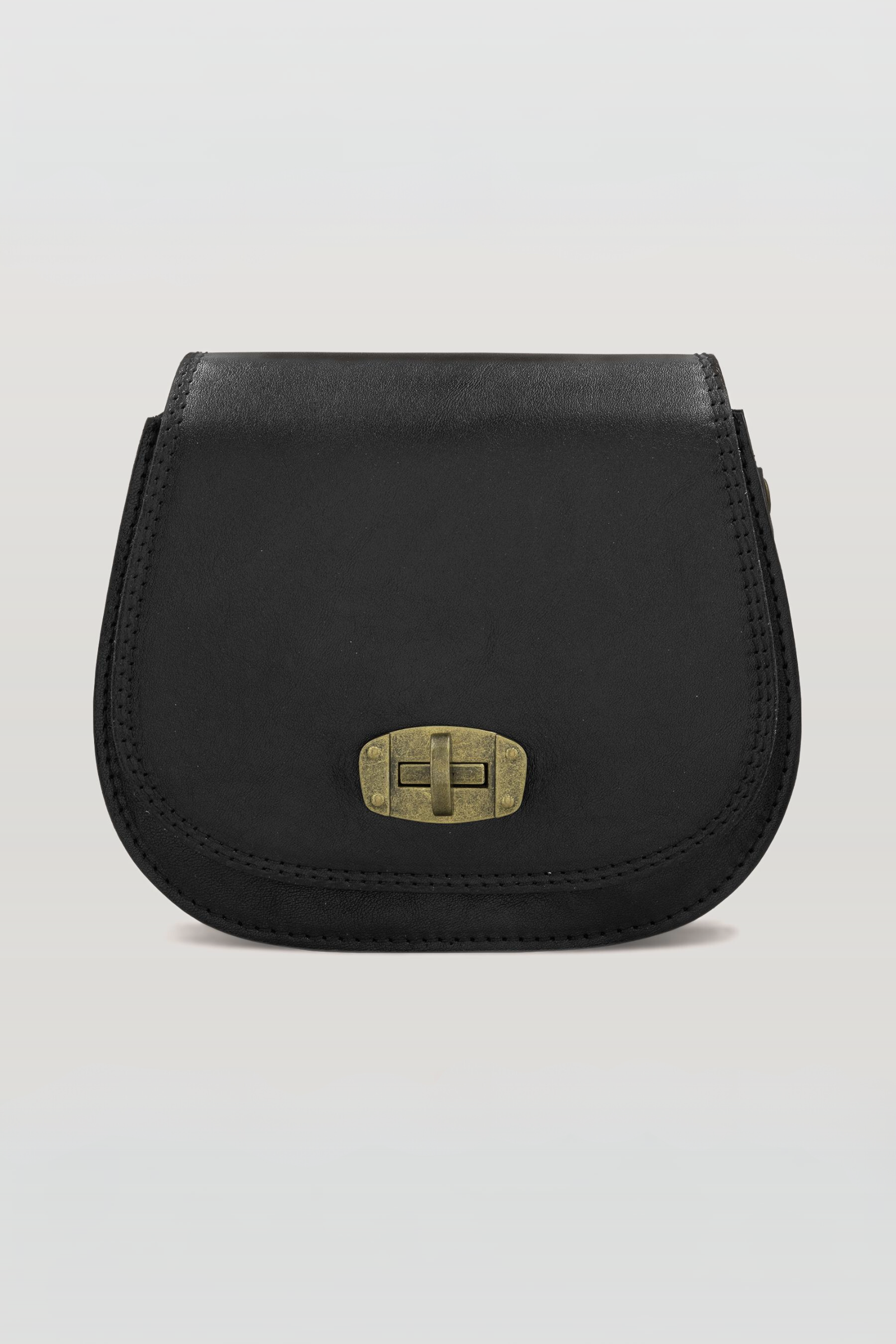 Joni Genuine Leather Saddle Bag