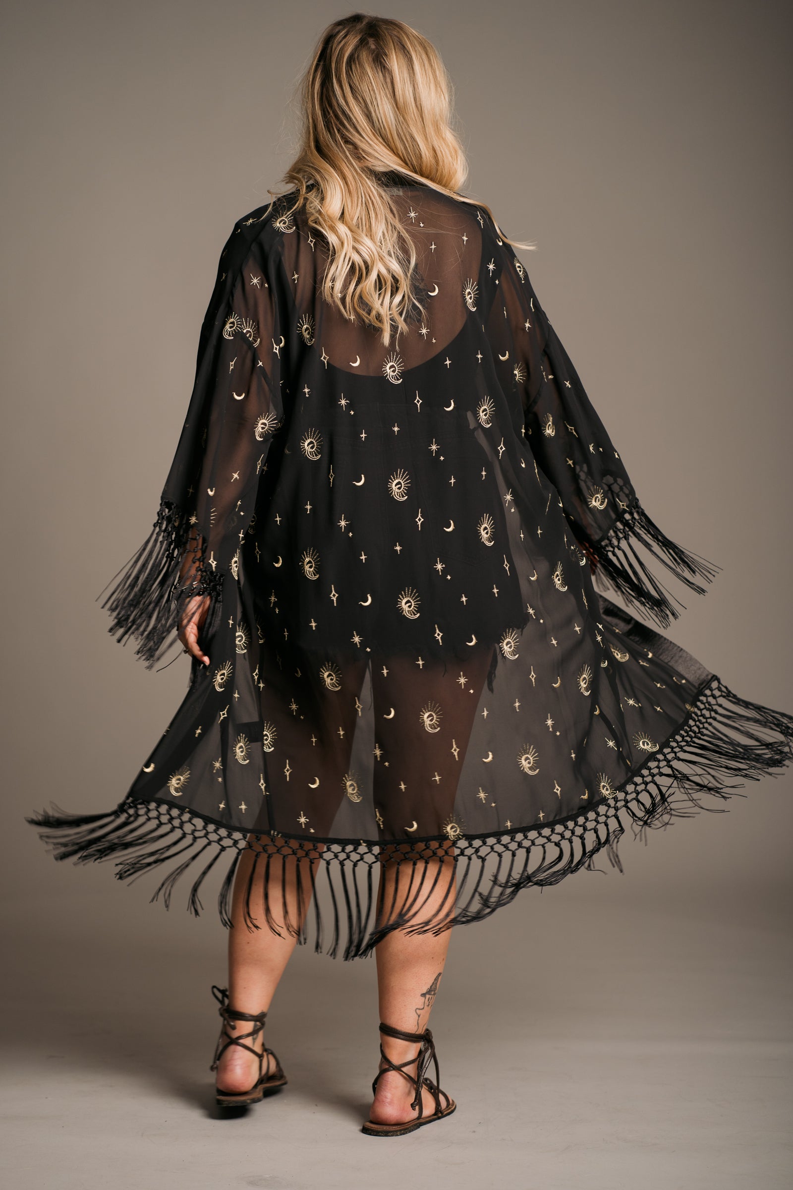 Aurora Celestial Kimono