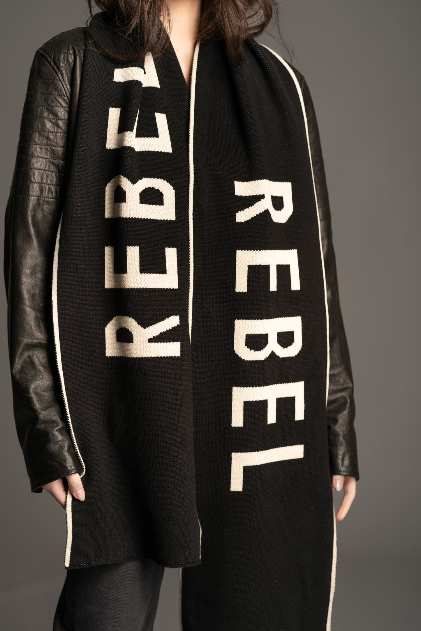 Rebel Rebel Knit Scarf