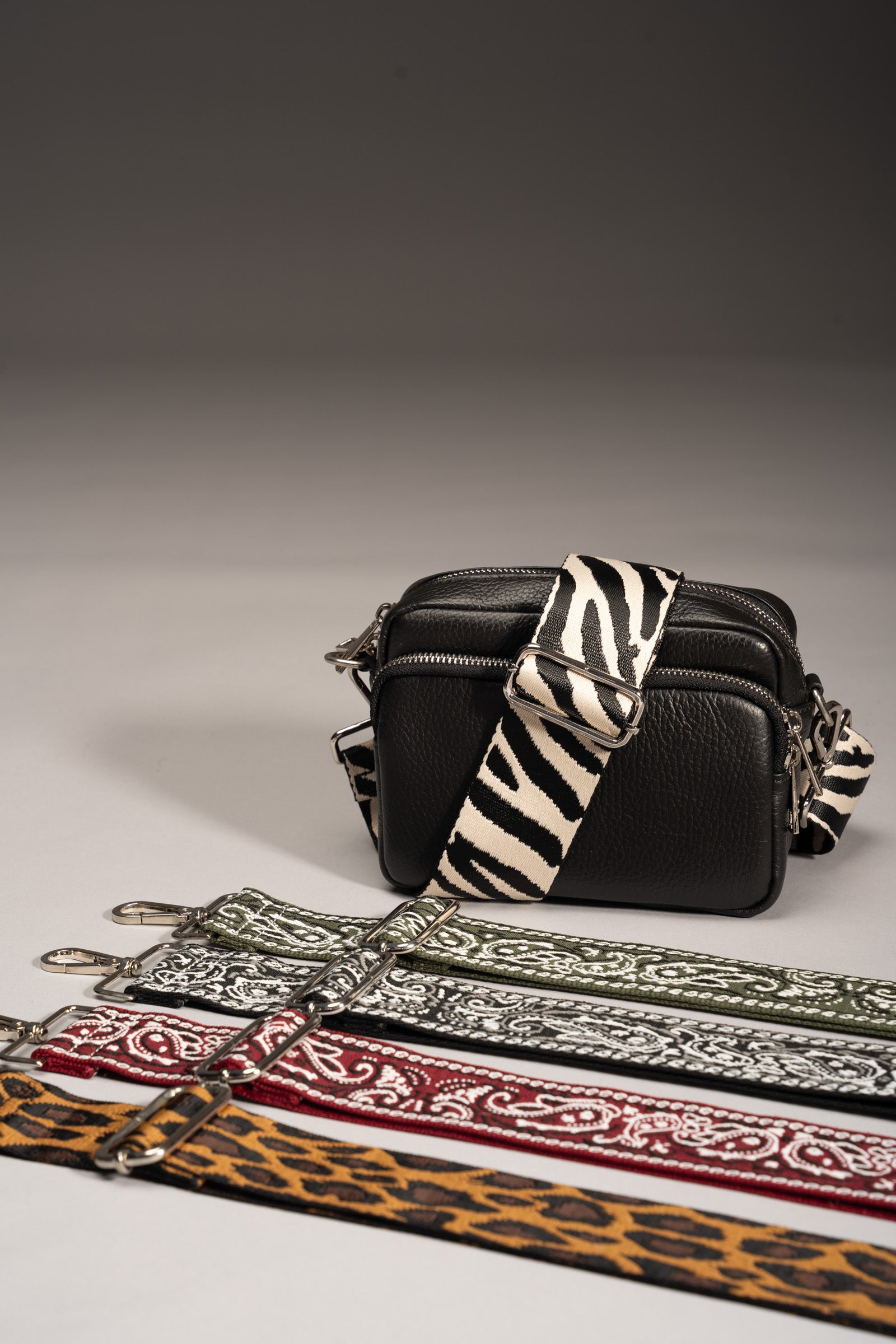 Jett Leather Crossbody Bag