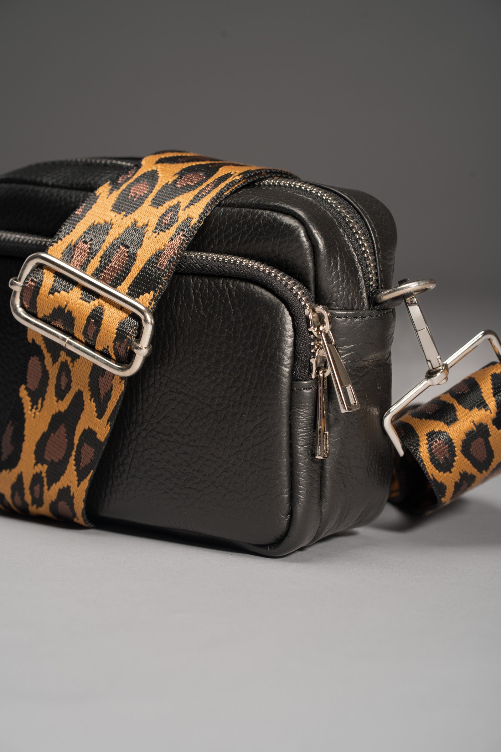 Jett Leather Crossbody Bag