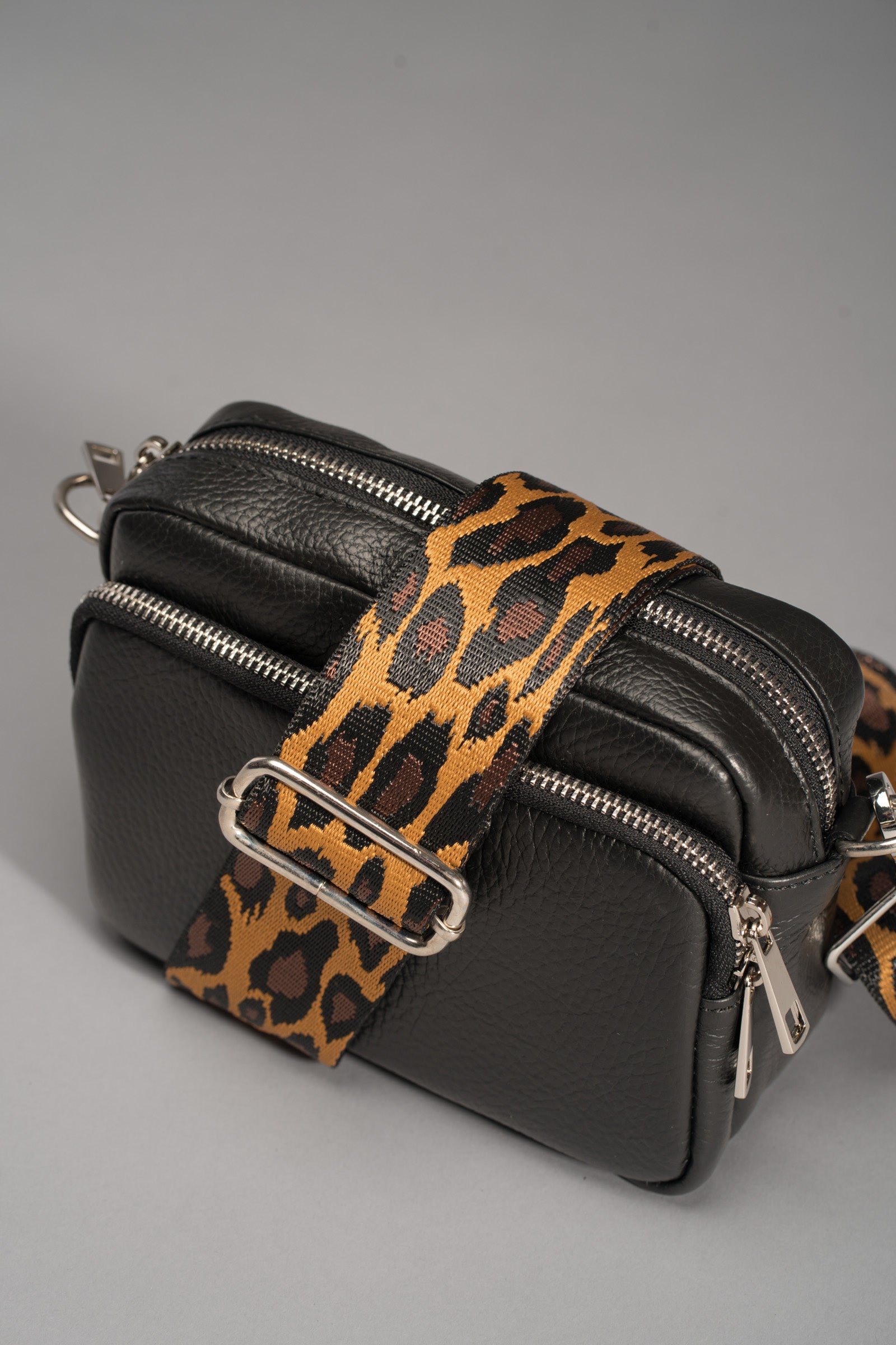 Jett Leather Crossbody Bag