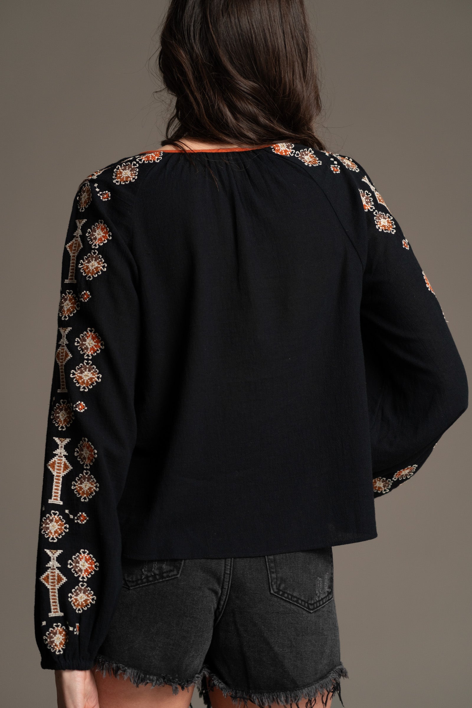 Anita Embroidered Top