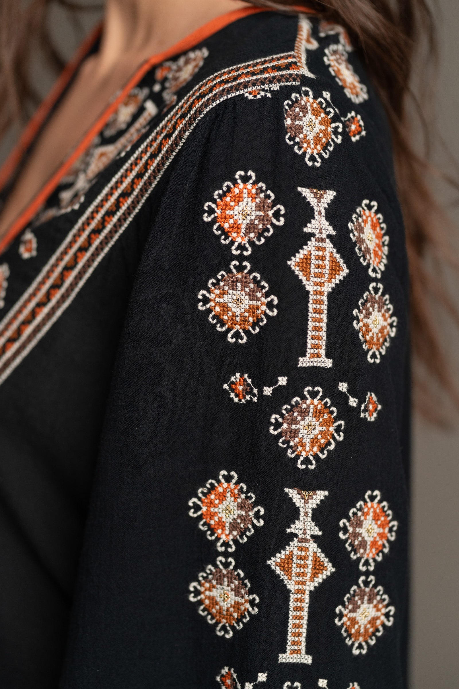 Anita Embroidered Top