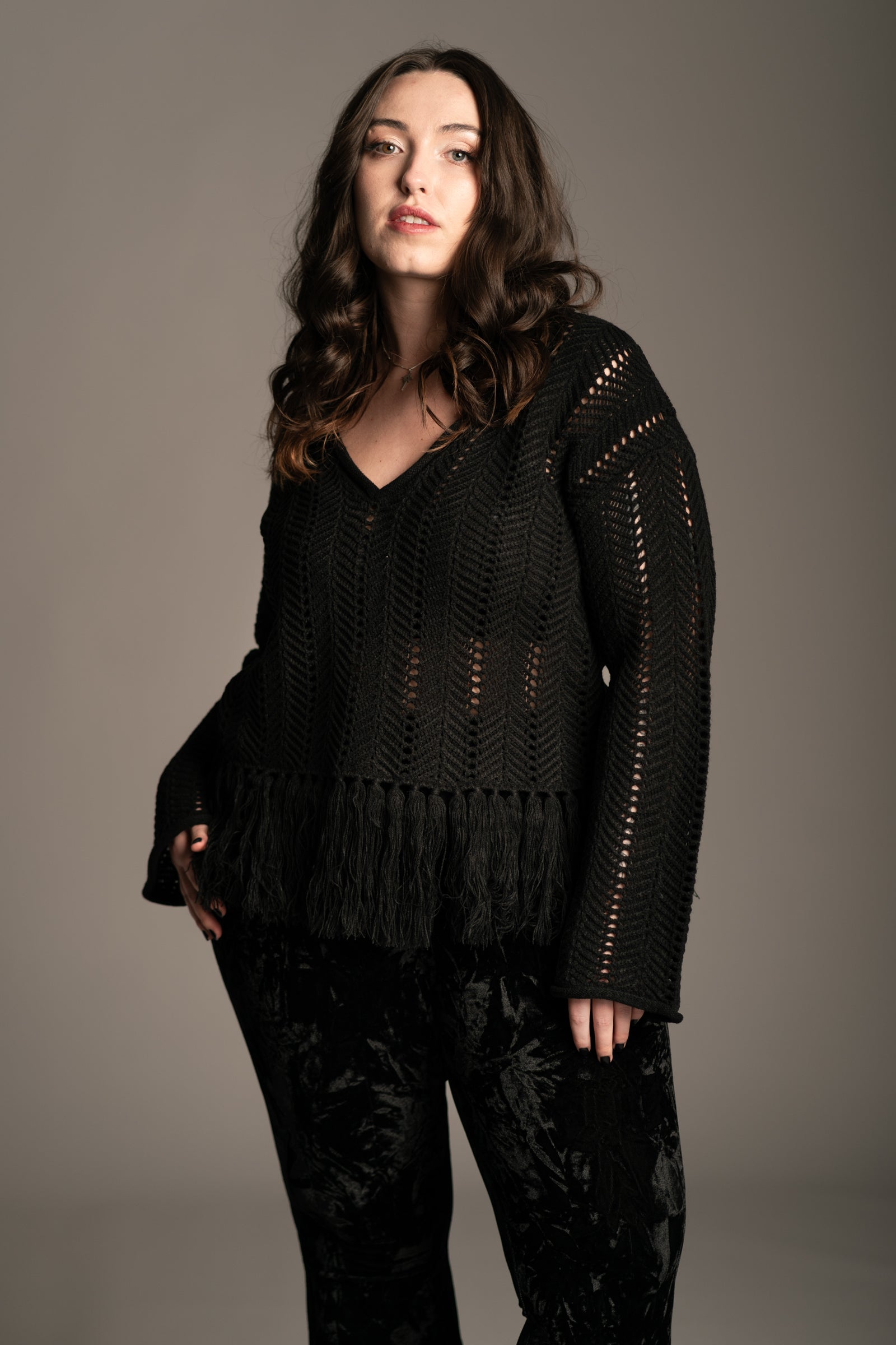 Whole Lotta Love Tassel Knit