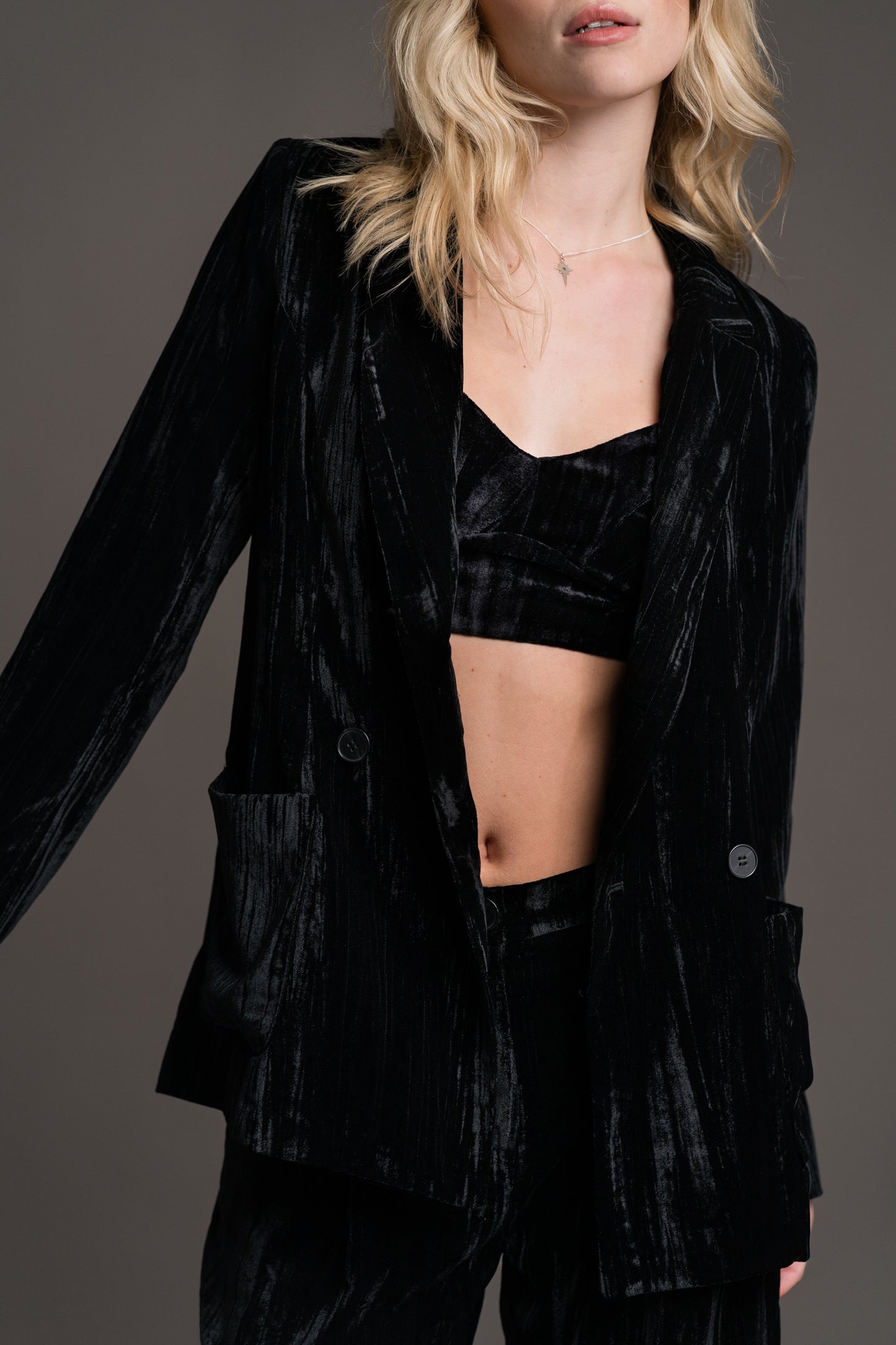 Metal Guru Velvet Bralette
