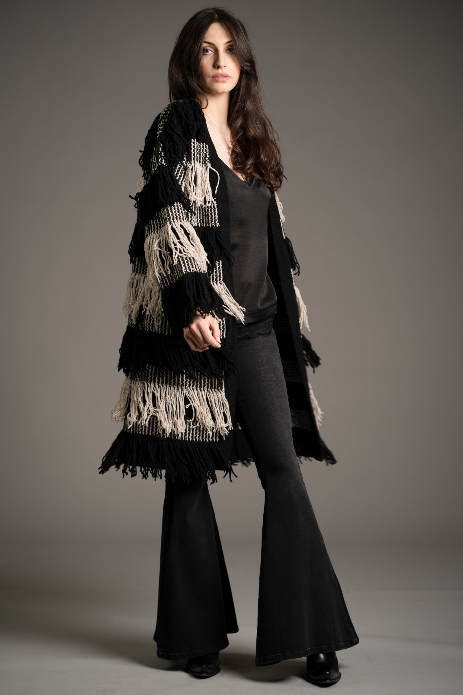 Desperado Shaggy Cardigan | Little Lies