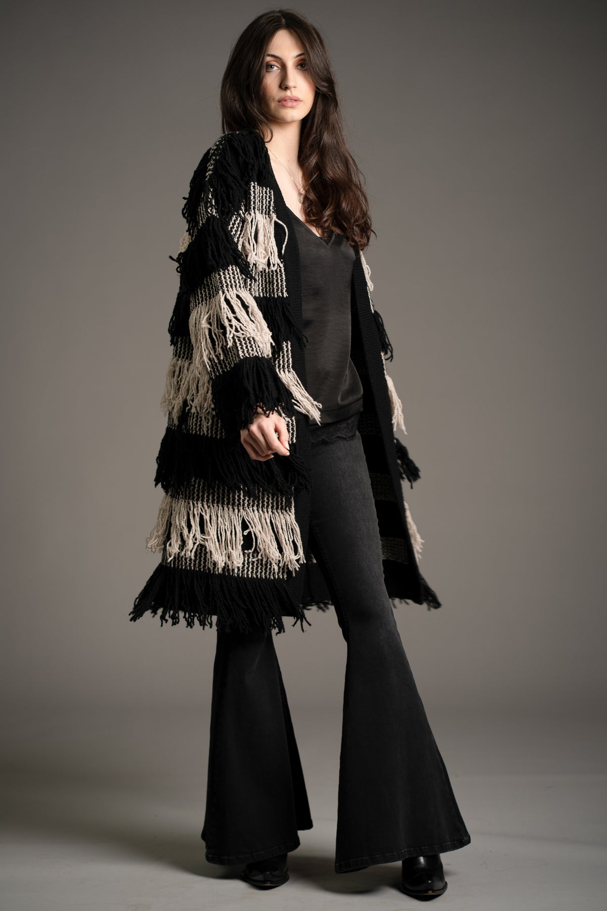 Desperado Shaggy Cardigan | Little Lies