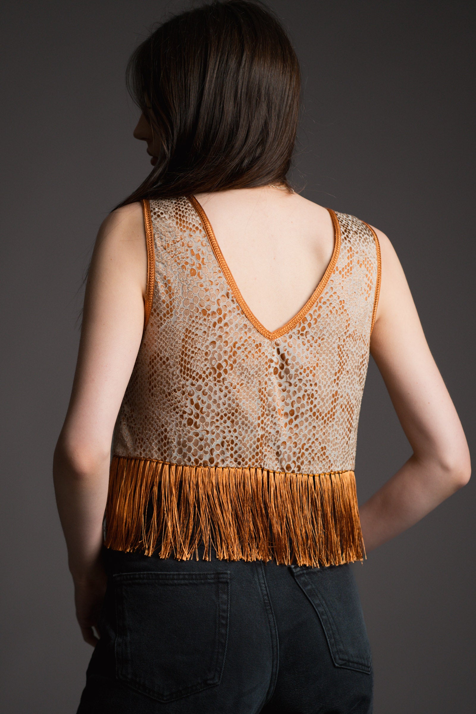 Kasbah Fringed Top