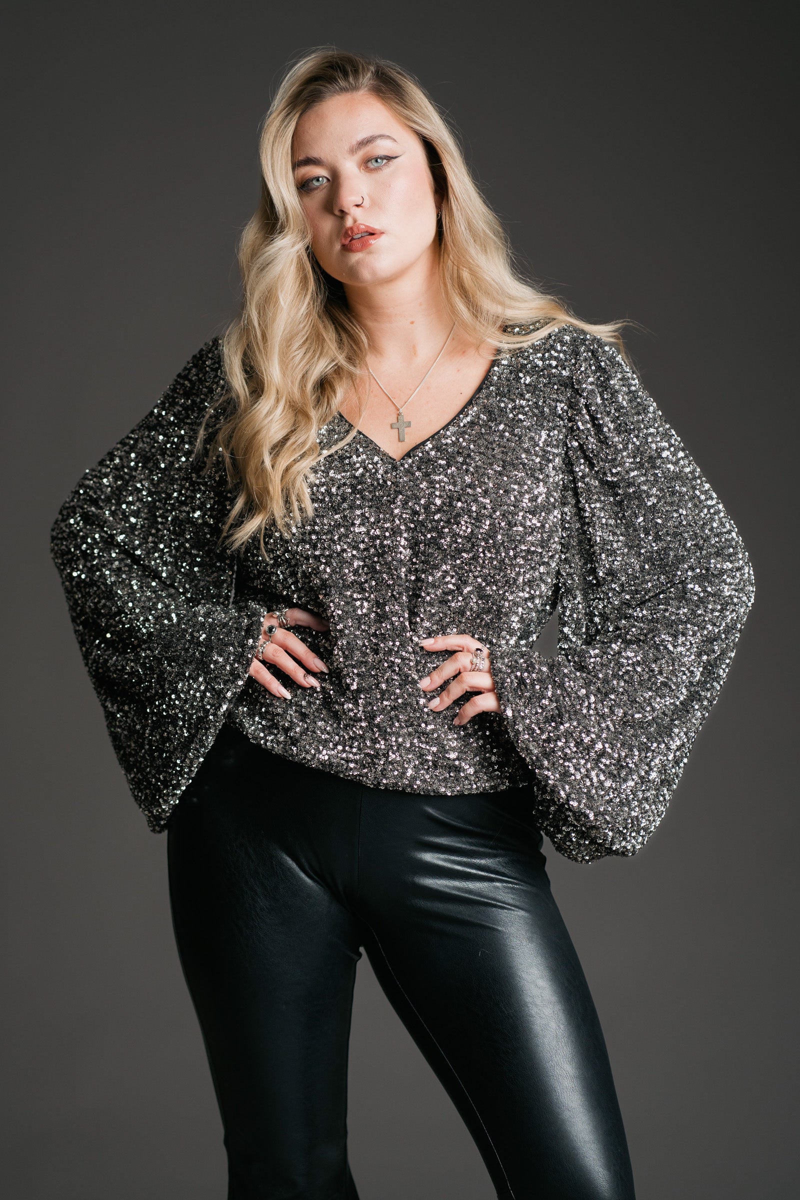 Lady Stardust Sequin Top