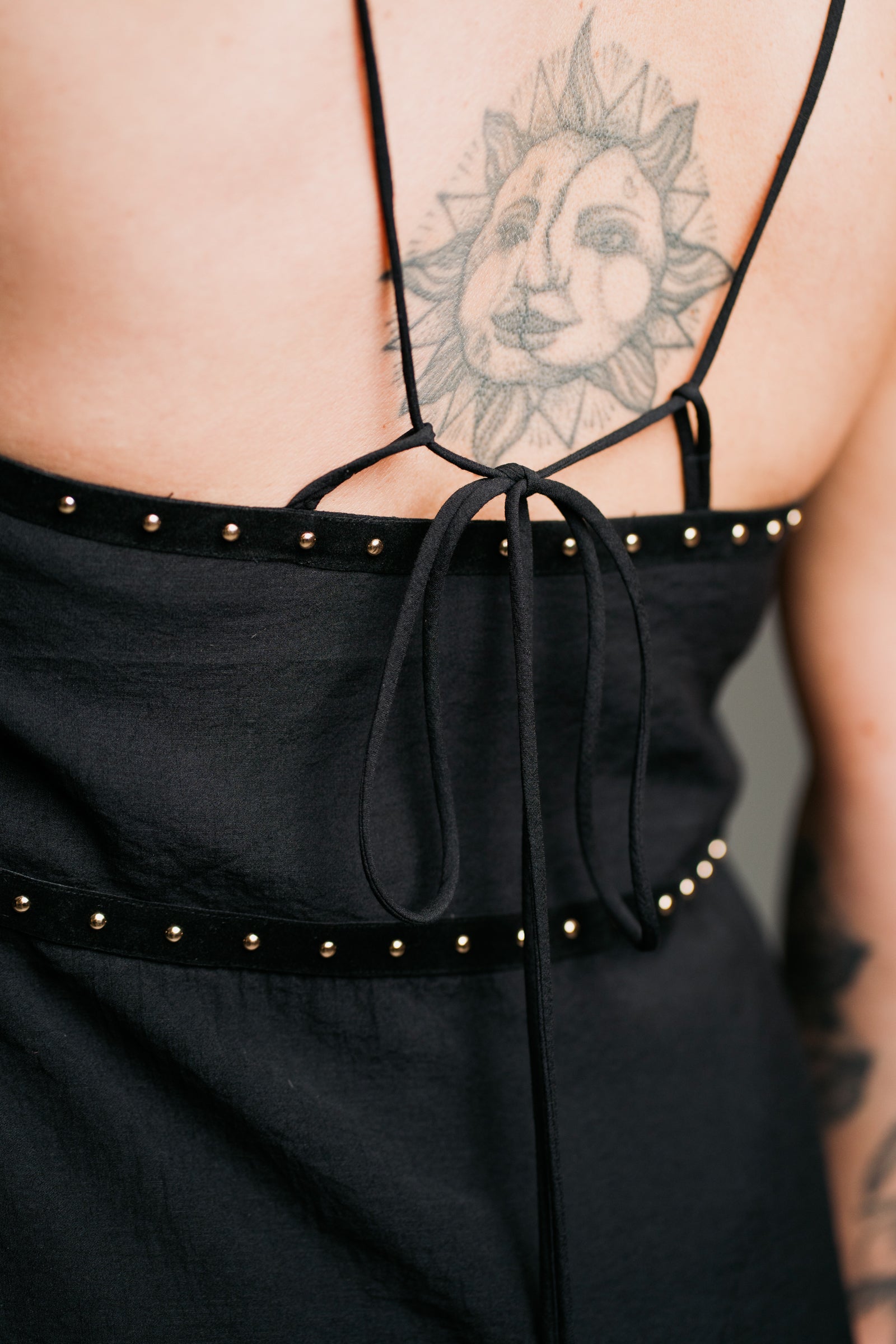 Landslide Studded Slip Dress