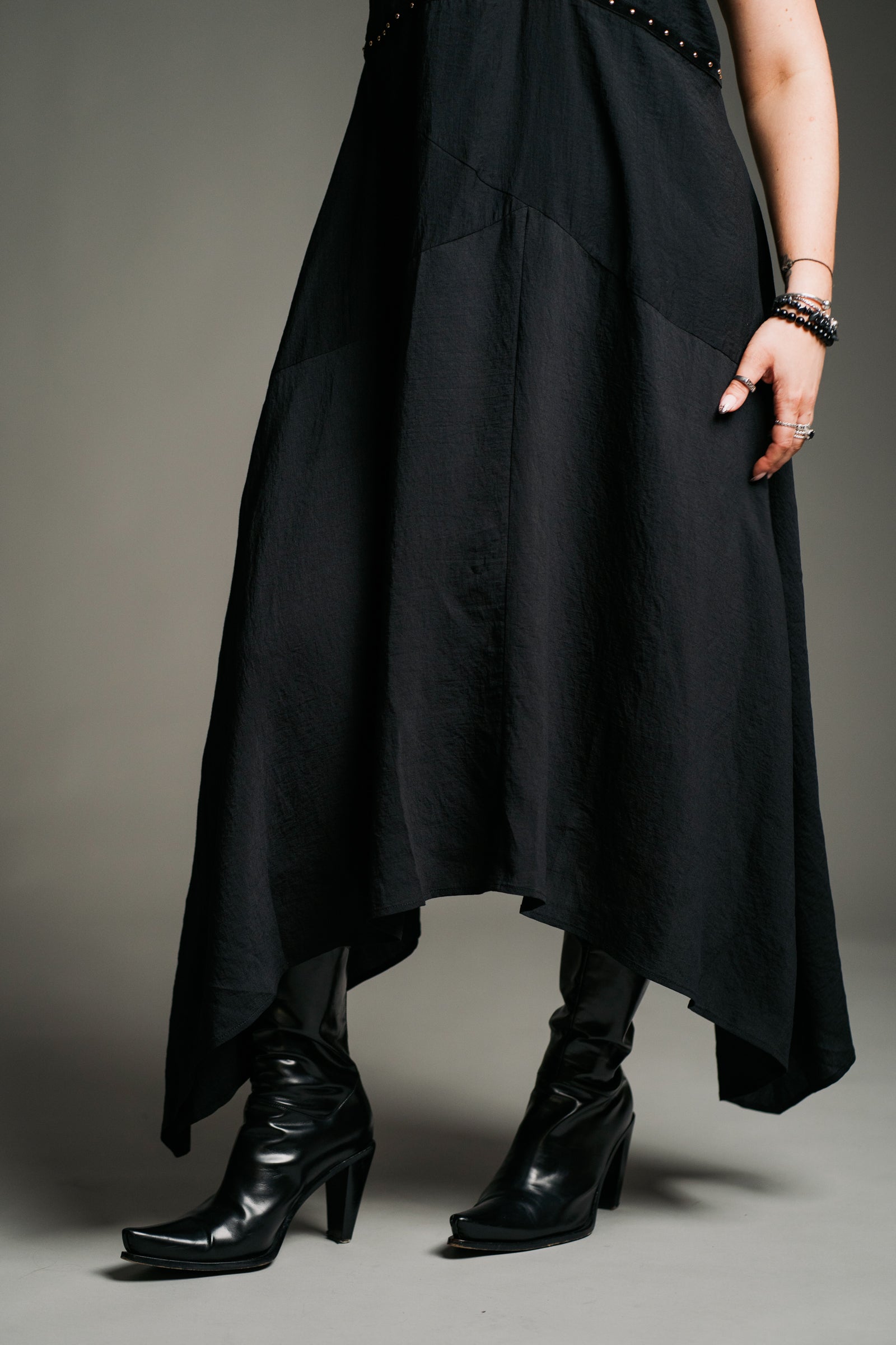 Landslide Studded Slip Dress