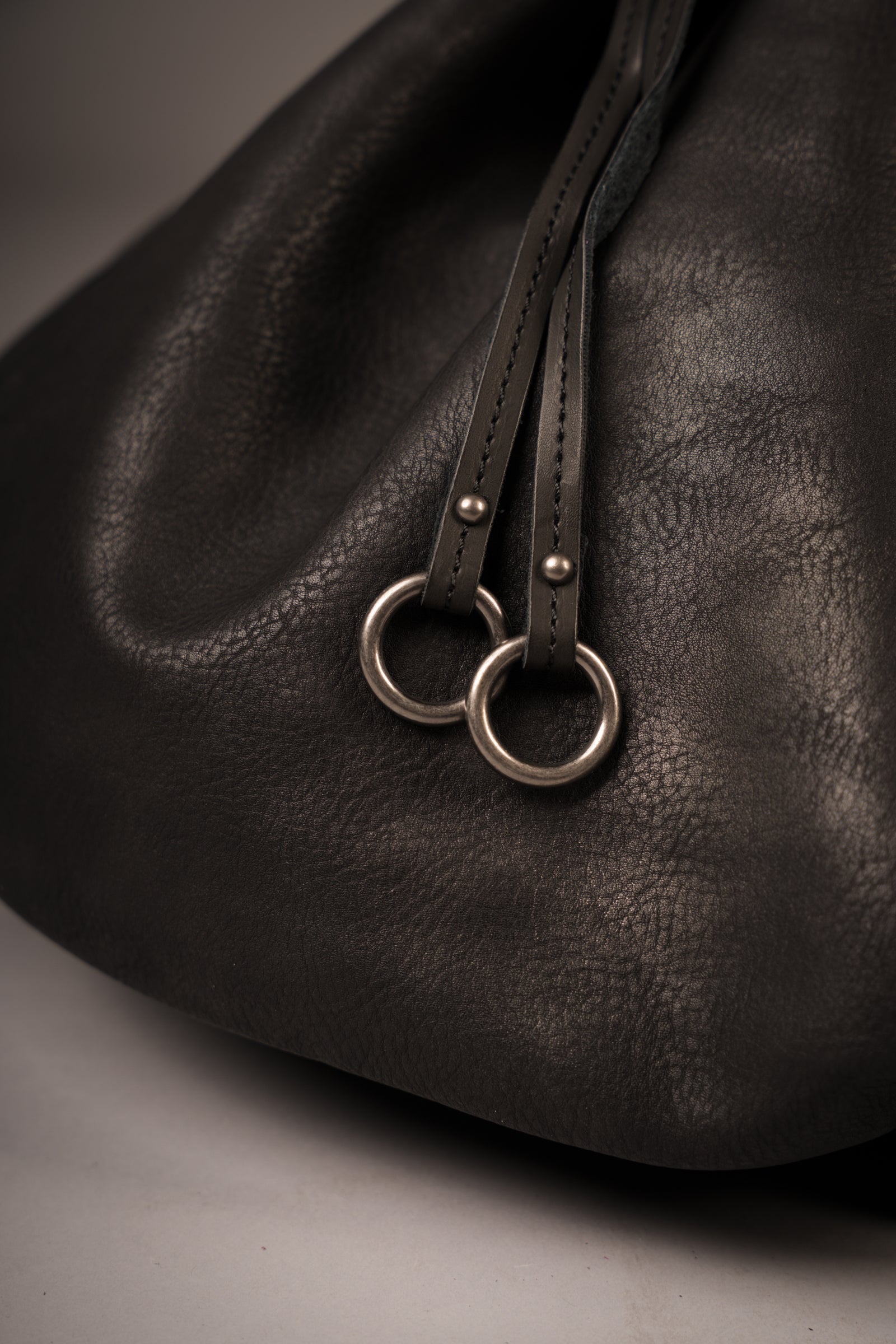 Dakota Black Bucket Bag