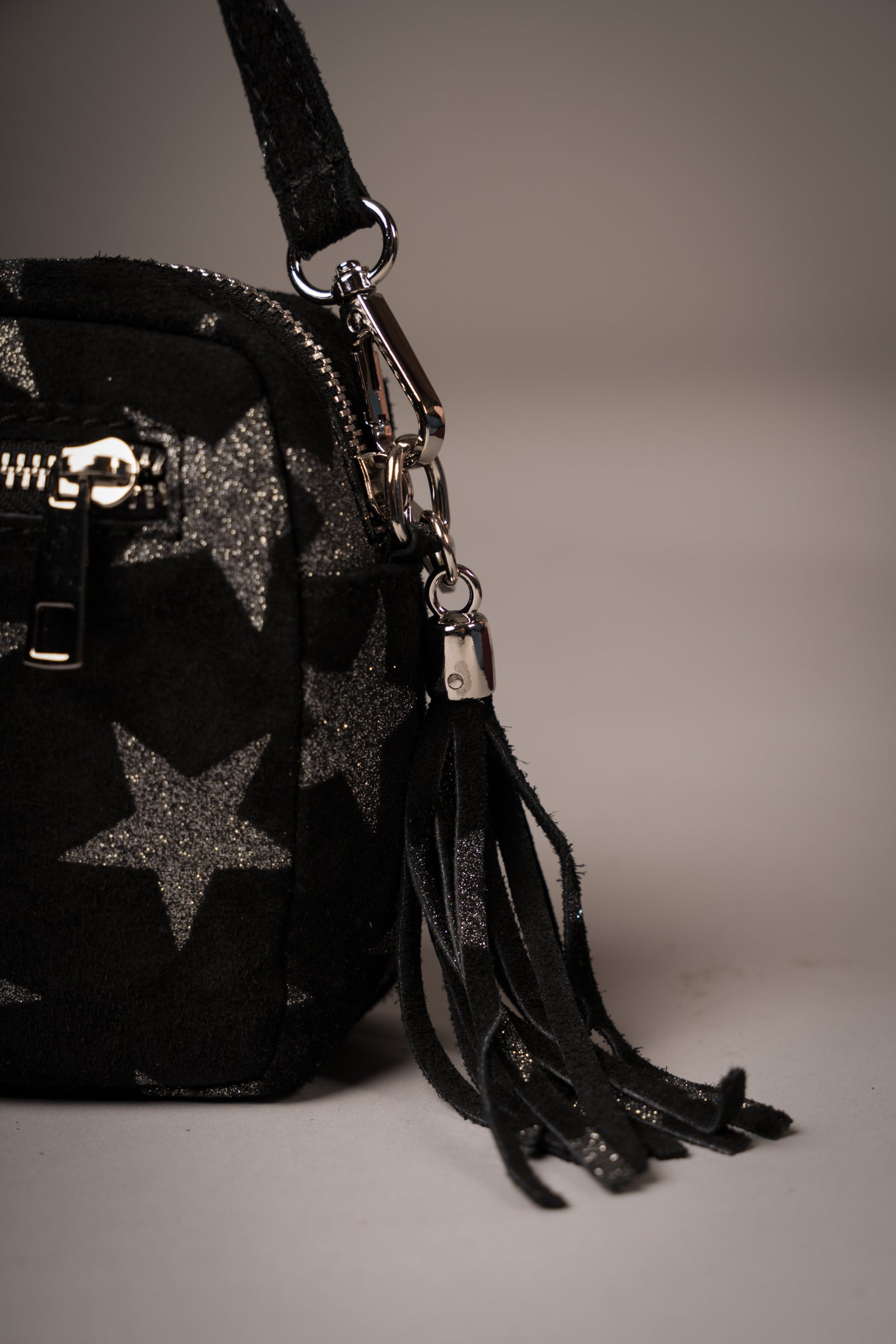 Radar Love Genuine Suede Crossbody Bag