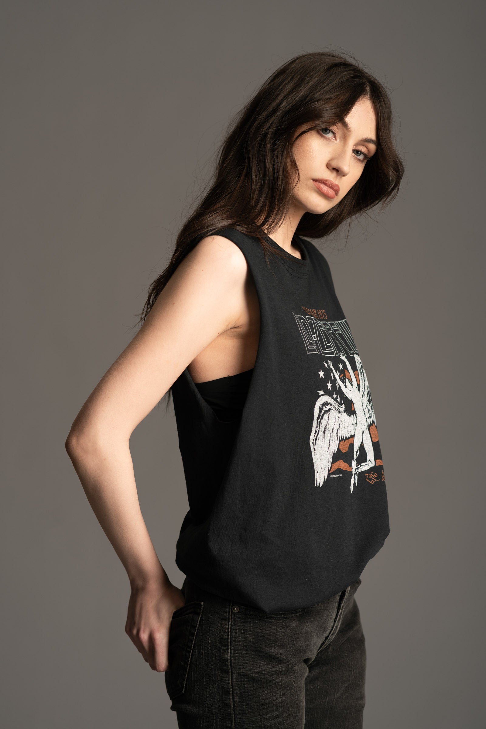 Led Zeppelin 1975 Band Vest