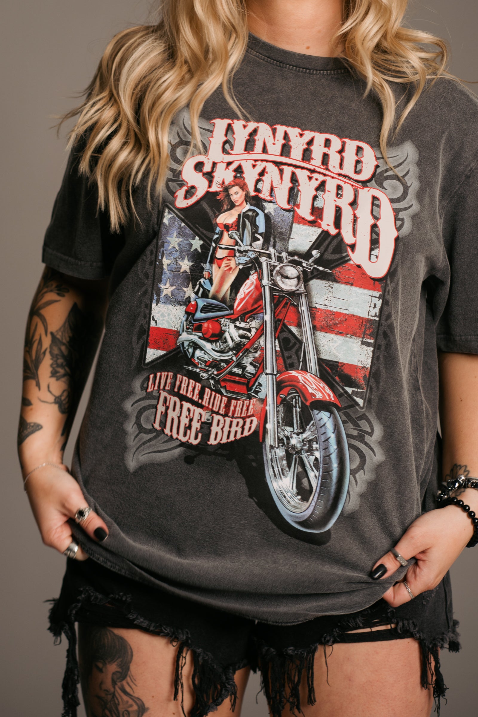 Lynyrd Skynyrd Ride Free Band Tee