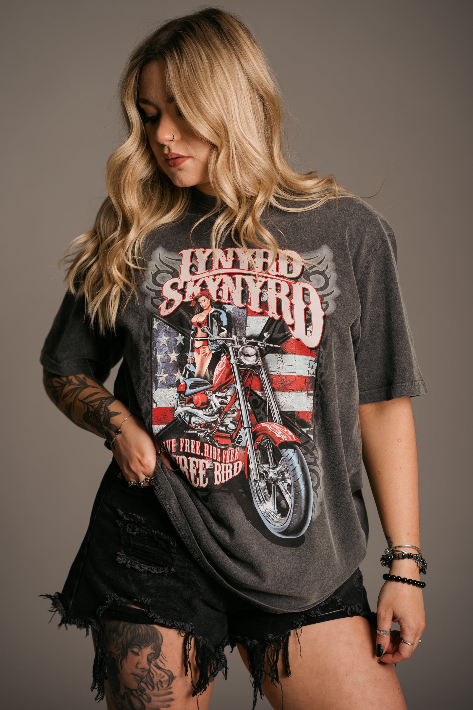 Lynyrd Skynyrd Ride Free Band Tee