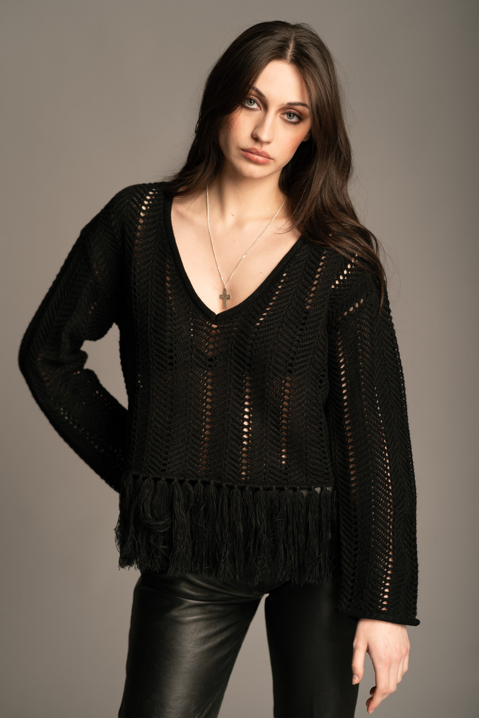 Whole Lotta Love Tassel Knit