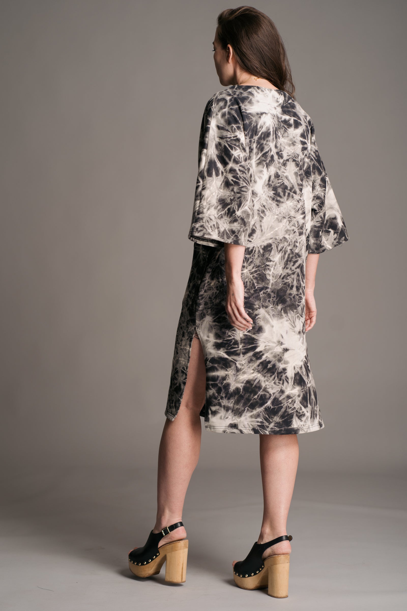 Nevermind Tie Dye Midi Dress