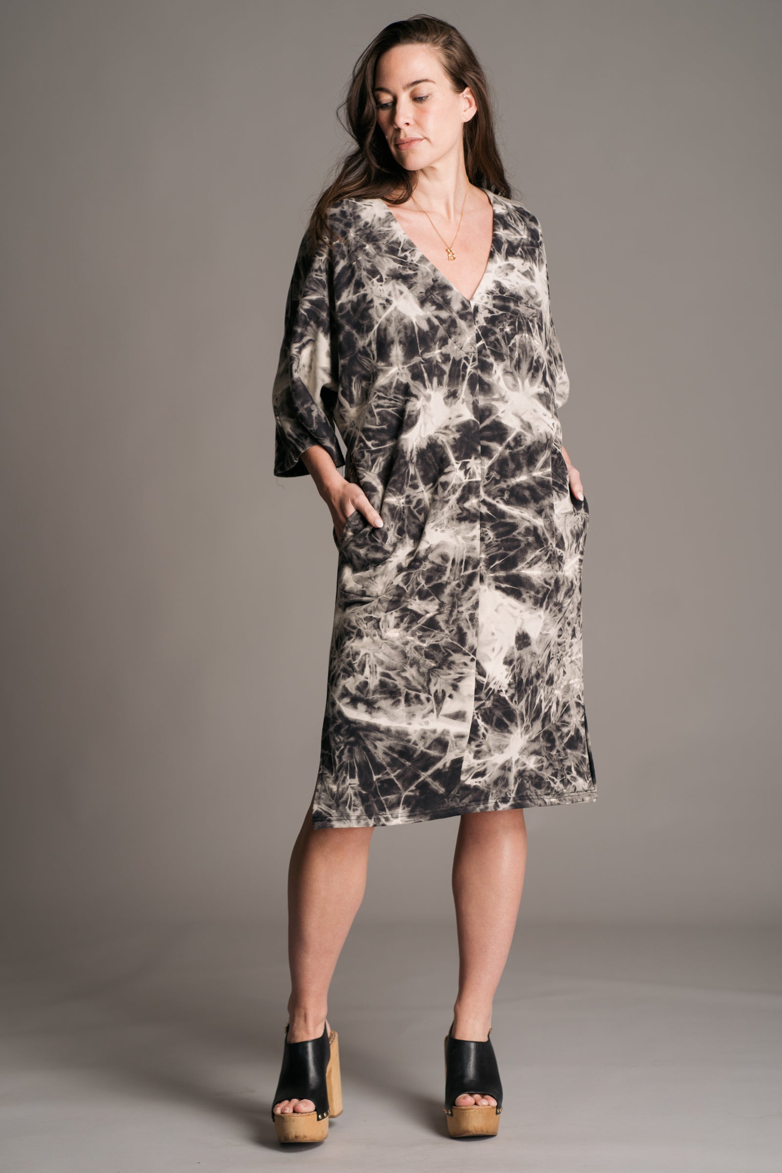 Nevermind Tie Dye Midi Dress