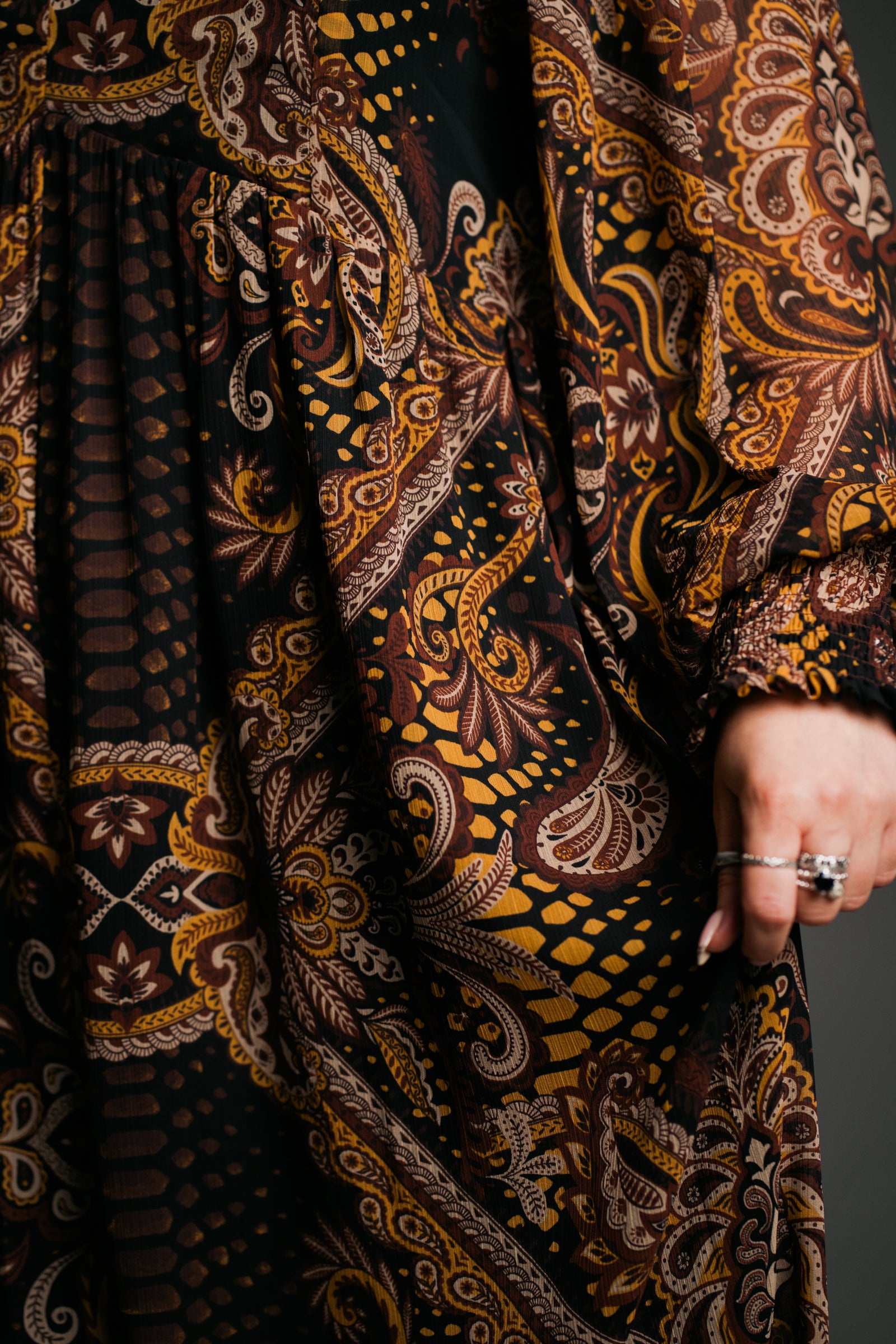 Peacekeeper Paisley Midi Dress