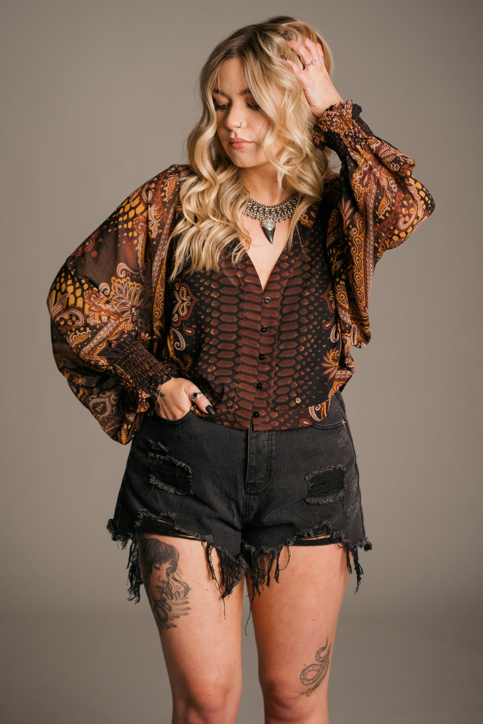 Peacekeeper Paisley Top