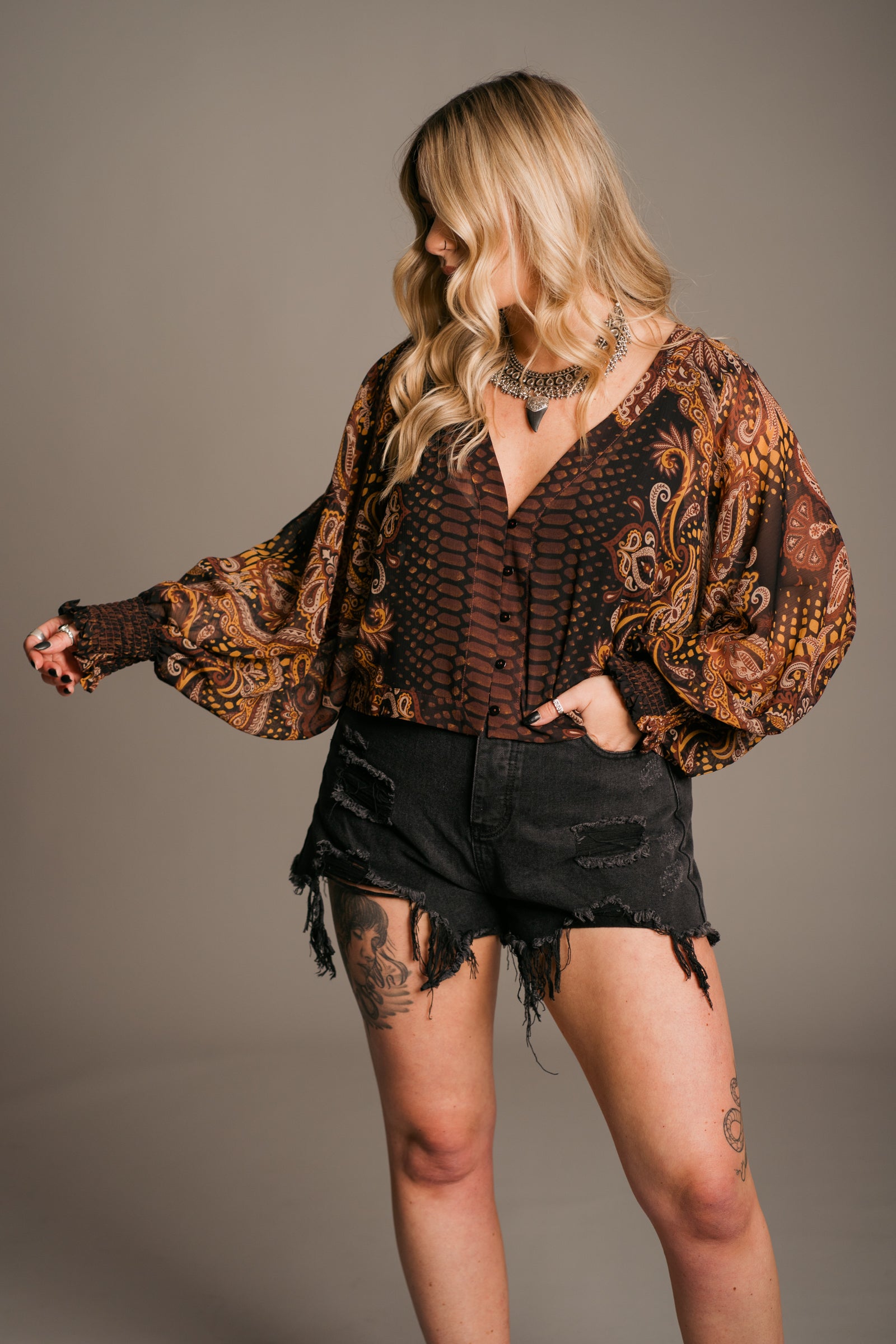 Peacekeeper Paisley Top
