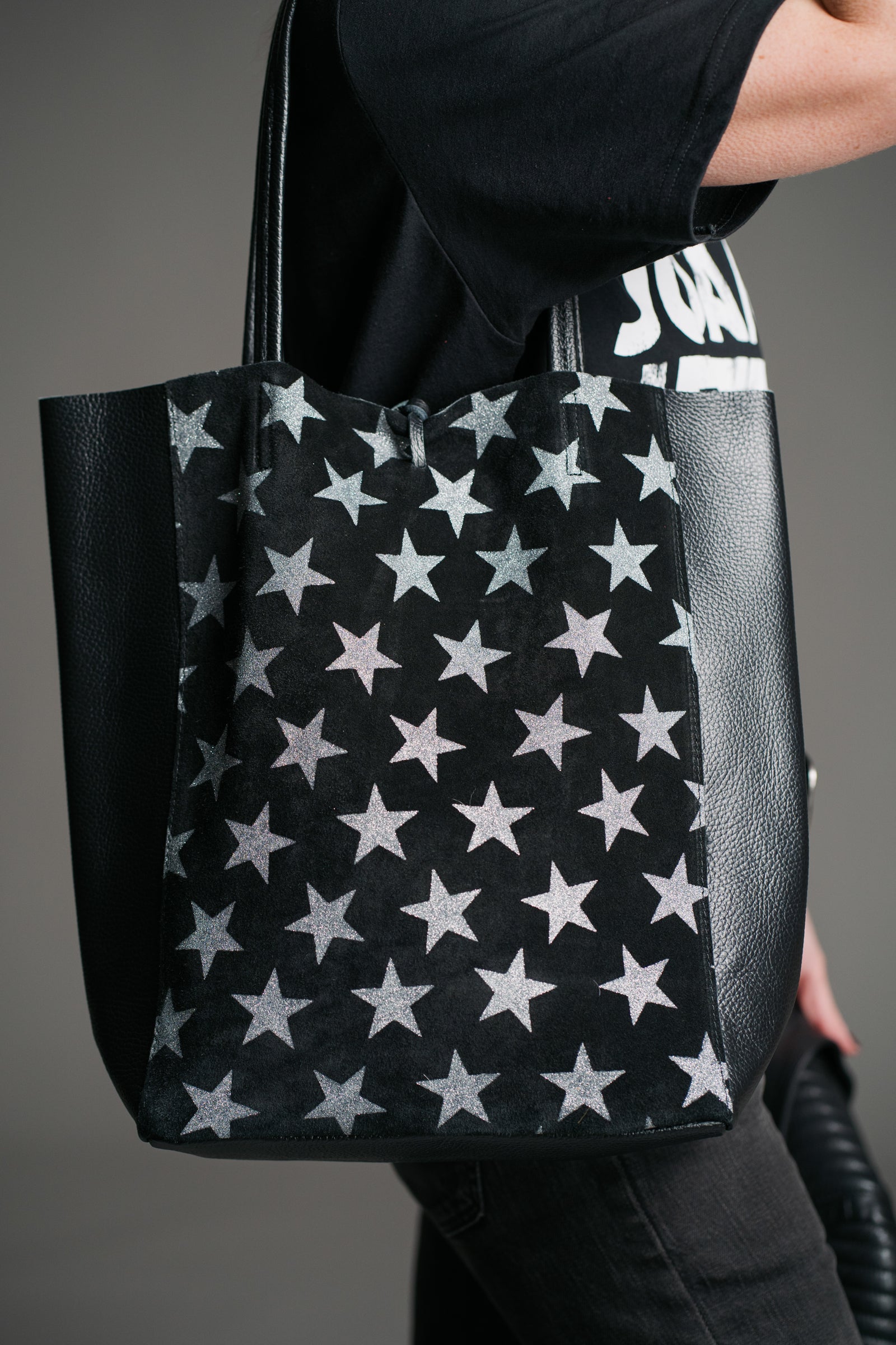 Radar Love Genuine Suede Shopper