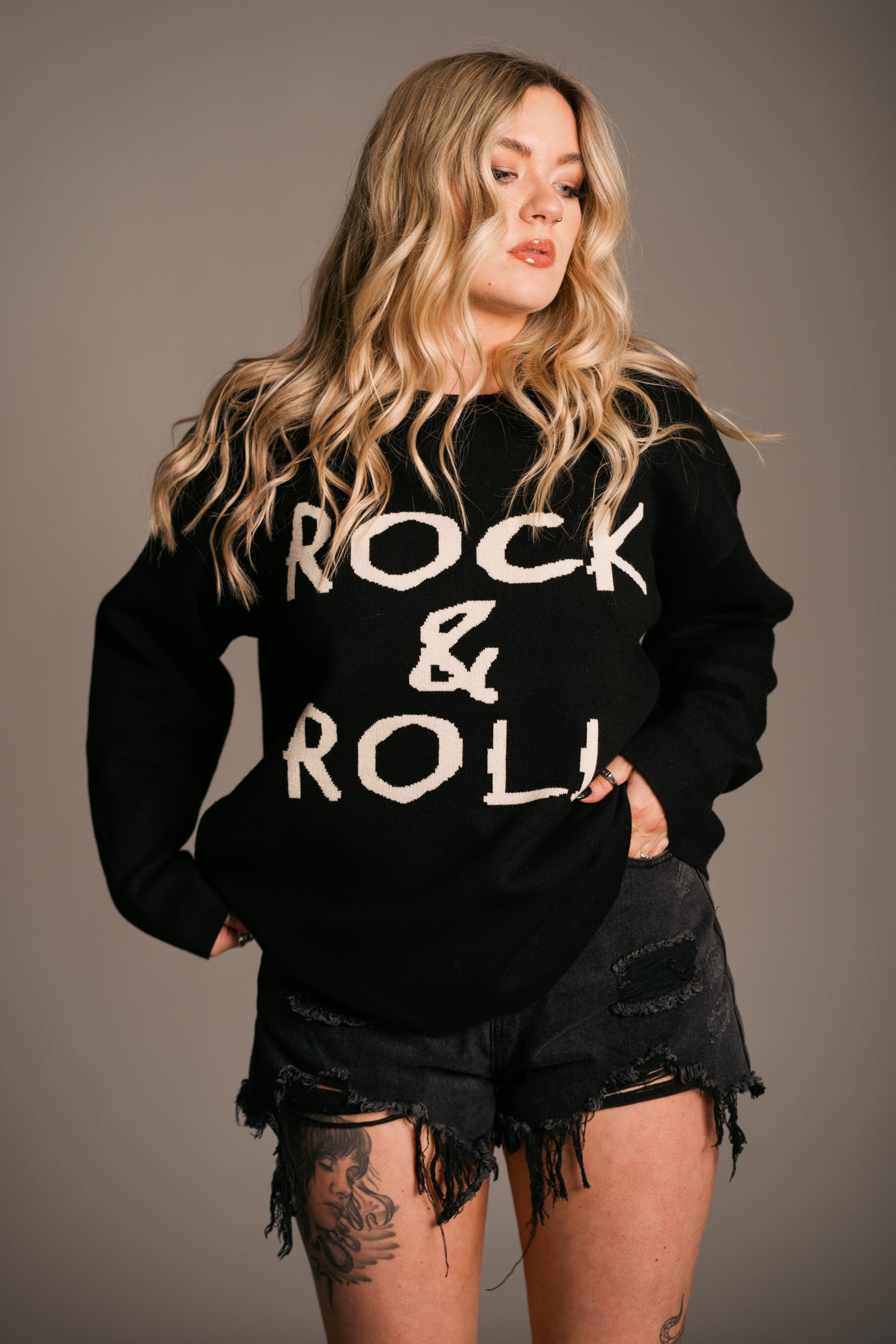 Rock & Roll Knit Jumper