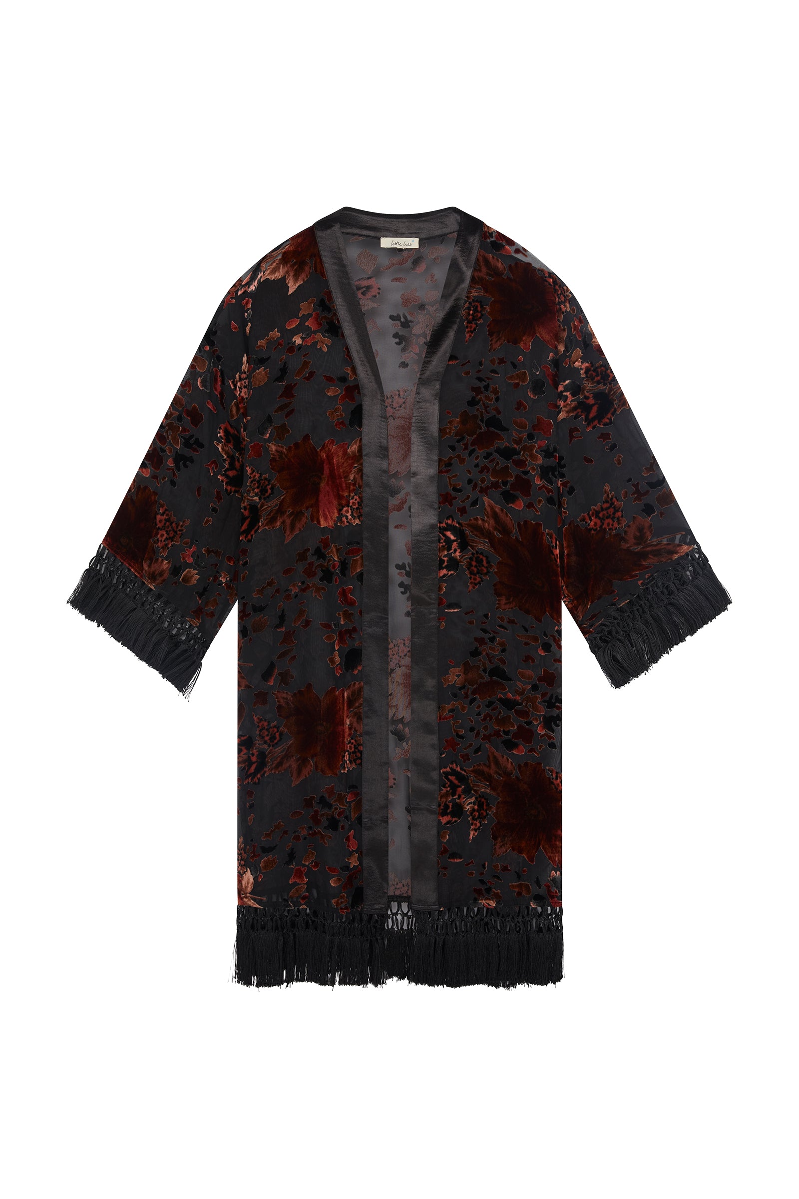 Rooms on Fire Floral Kimono