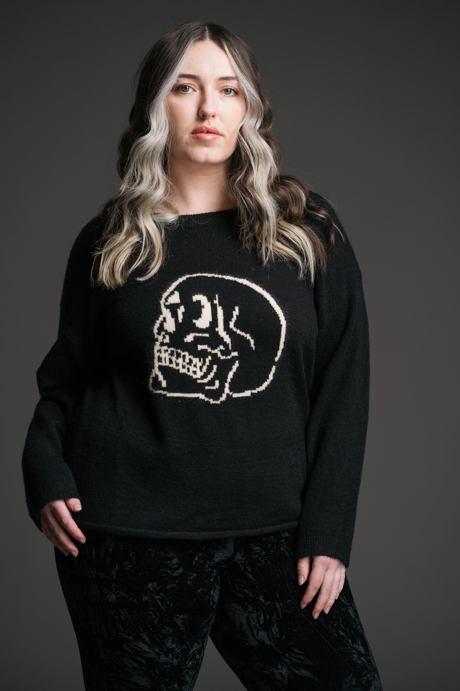 Skull Knit Jumper