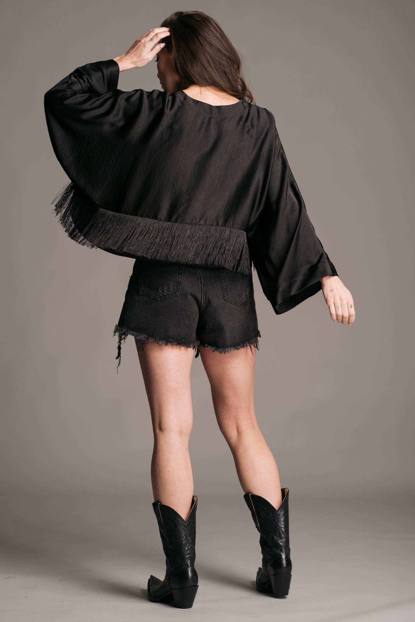 Stevie Fringe Top