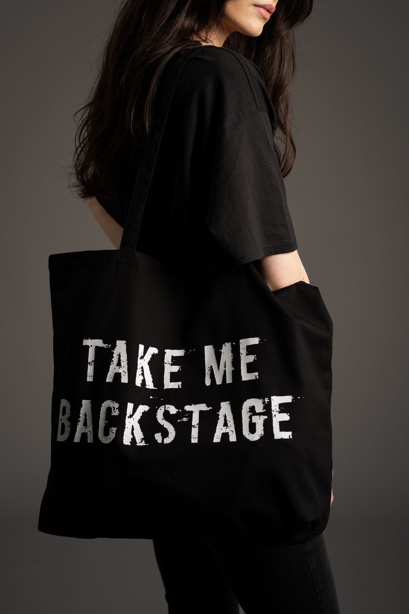 Take Me Backstage Tote Bag