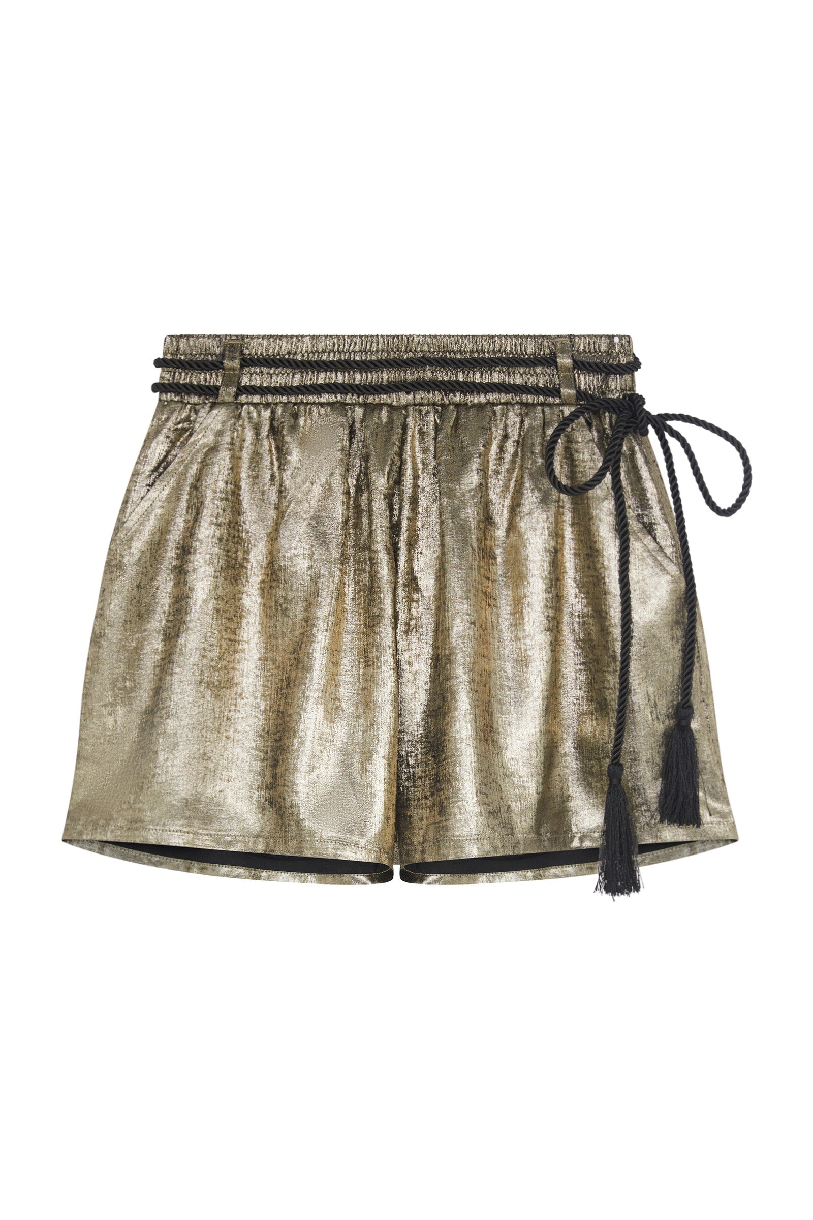 Woodstock Metallic Flippy Shorts