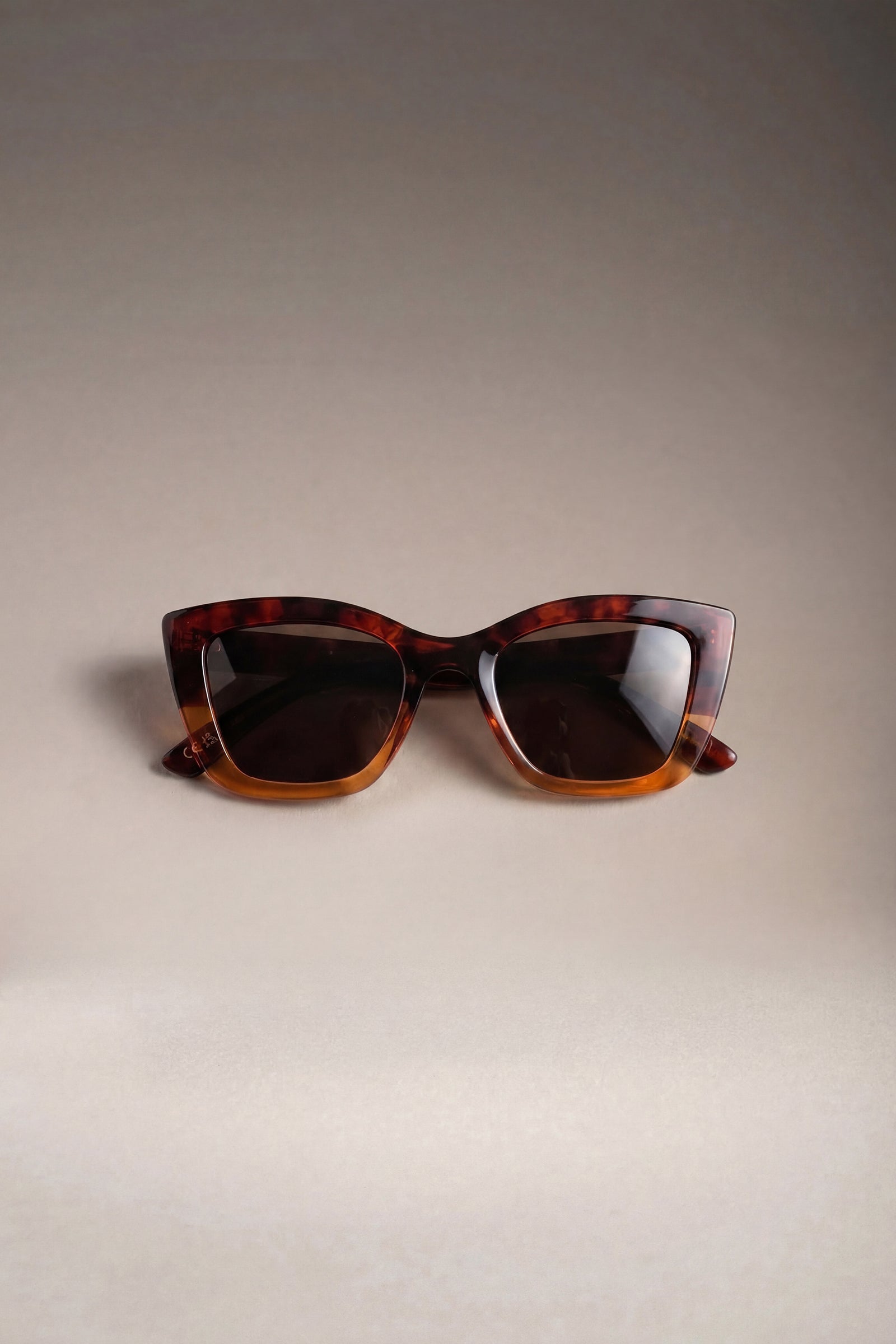 Detail of two tone tortoiseshell frame