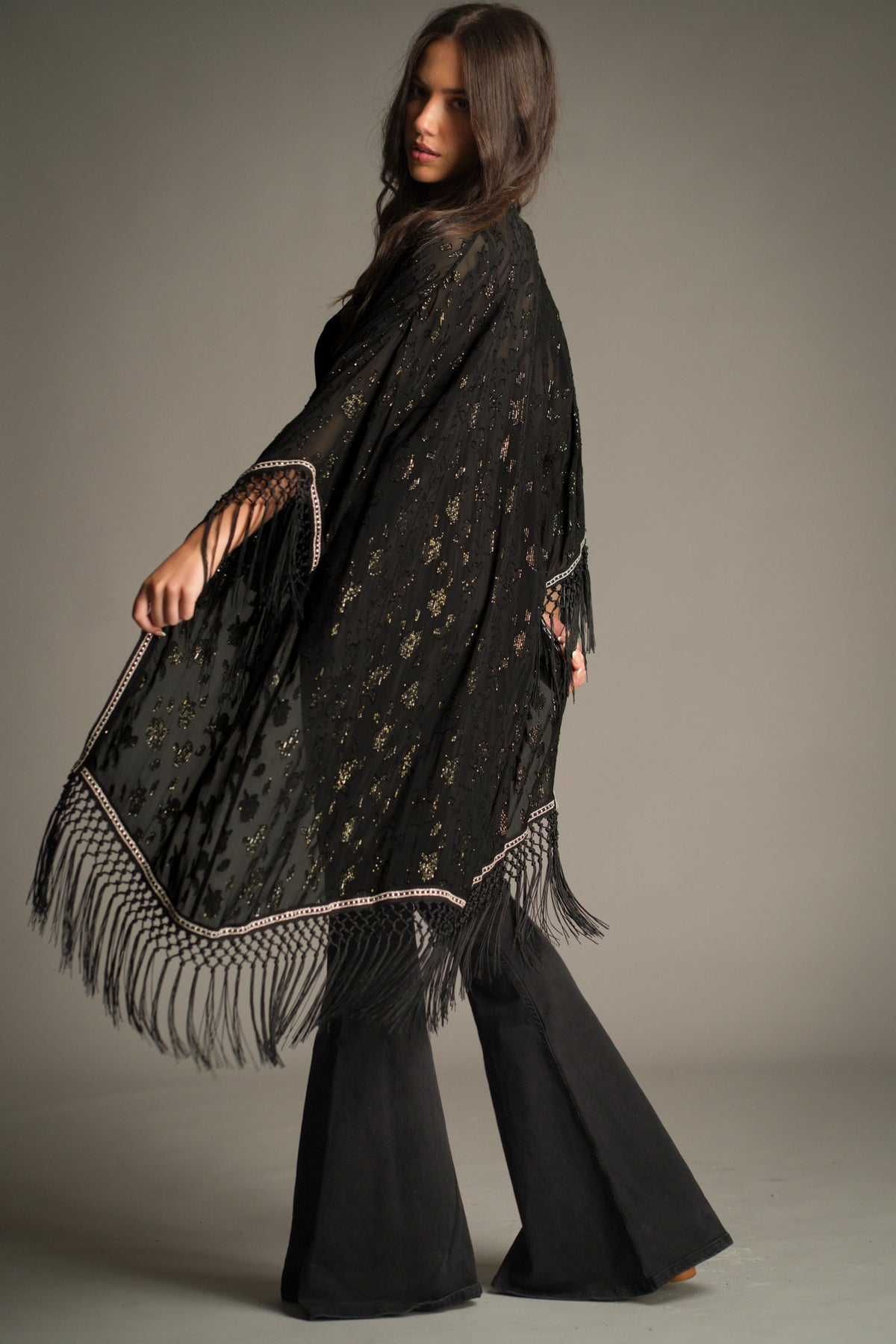 Electric Lady Studded Kimono