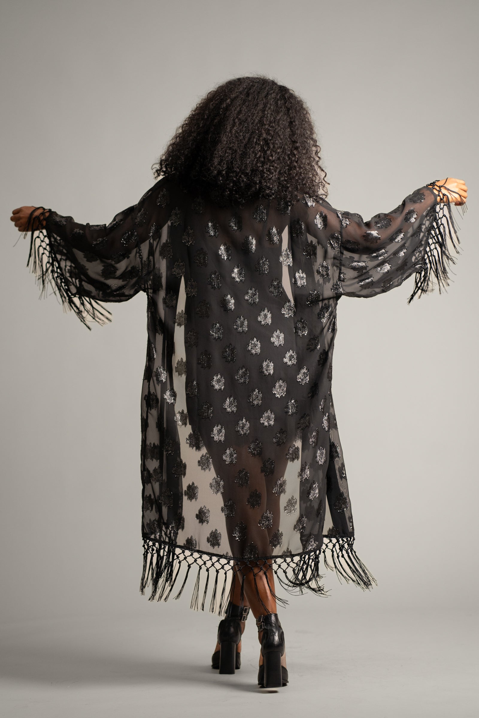 Althea Jacquard Kimono