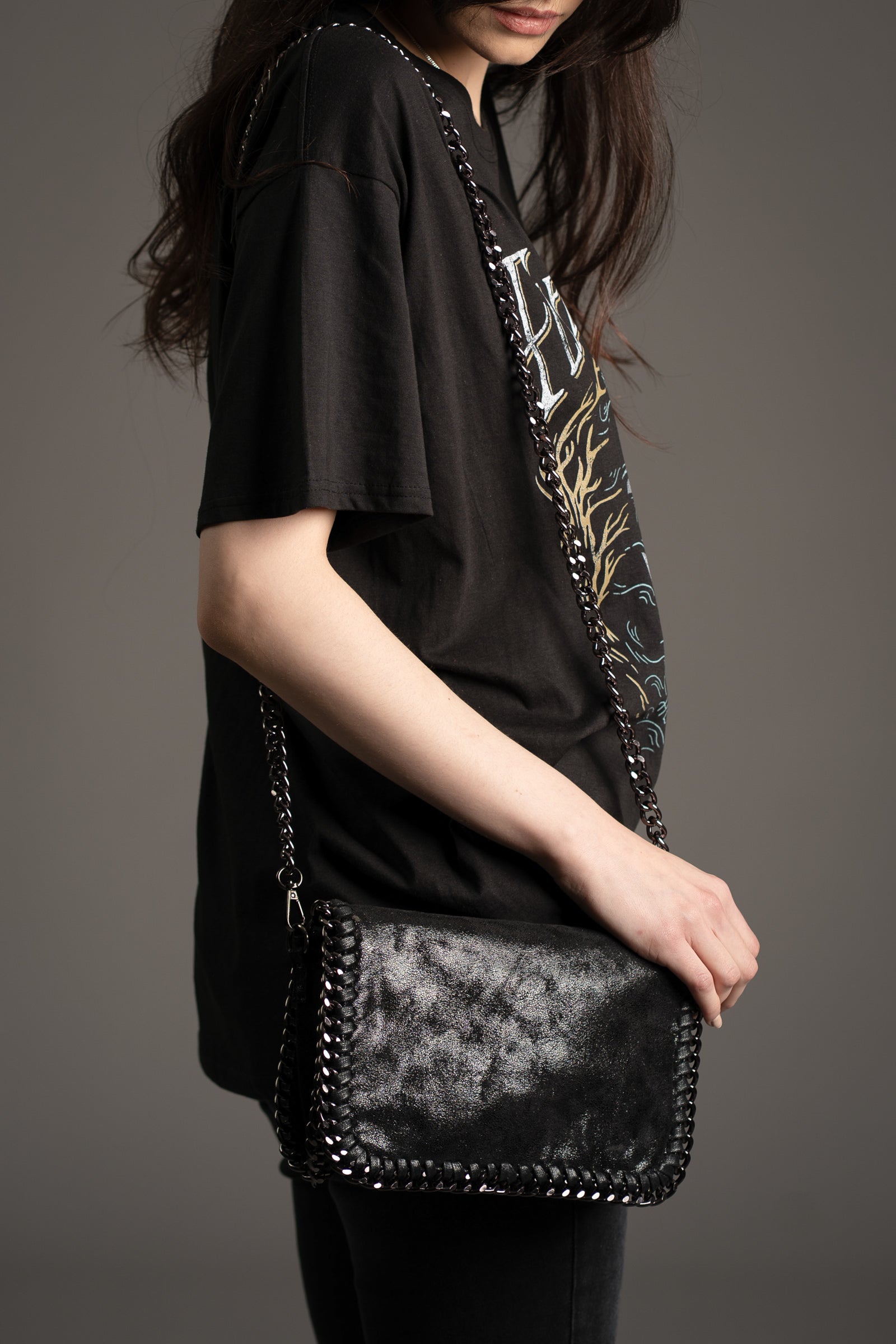 Cleo Chain Clutch Bag