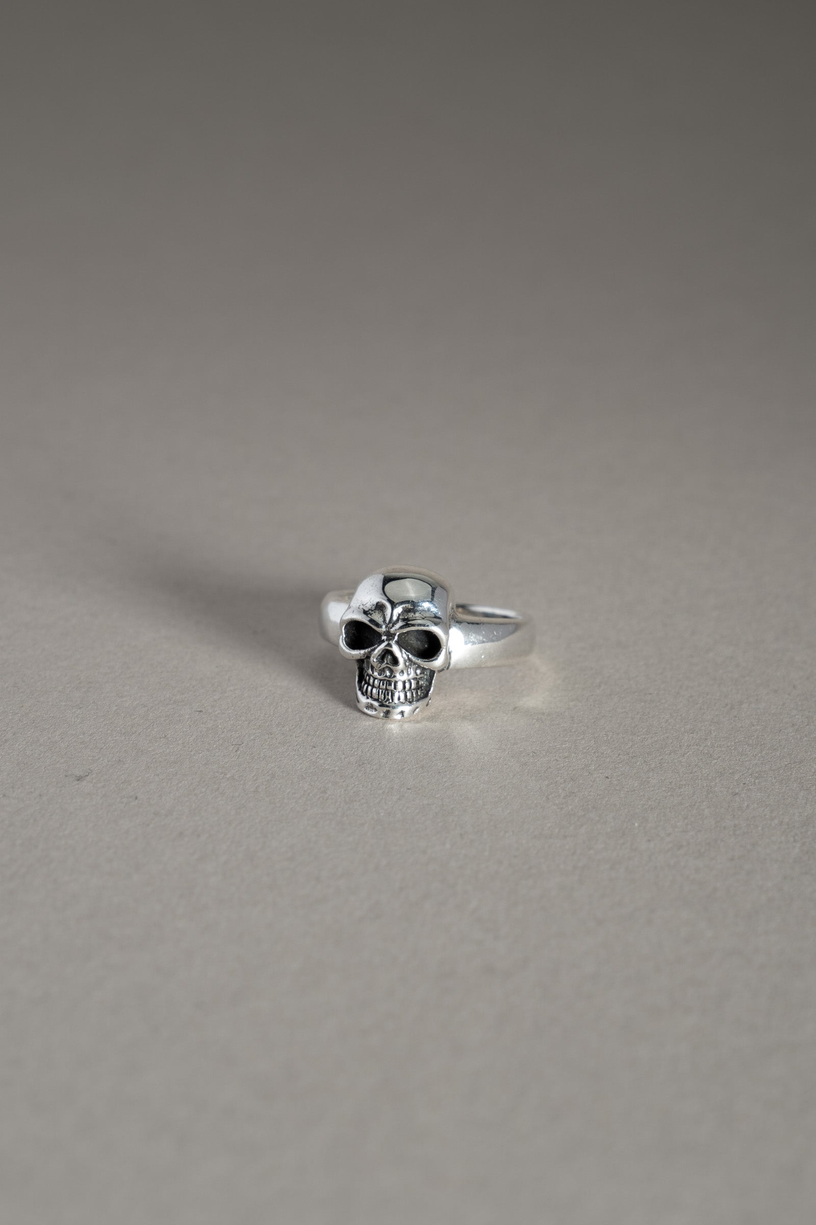 Sterling Skull Ring