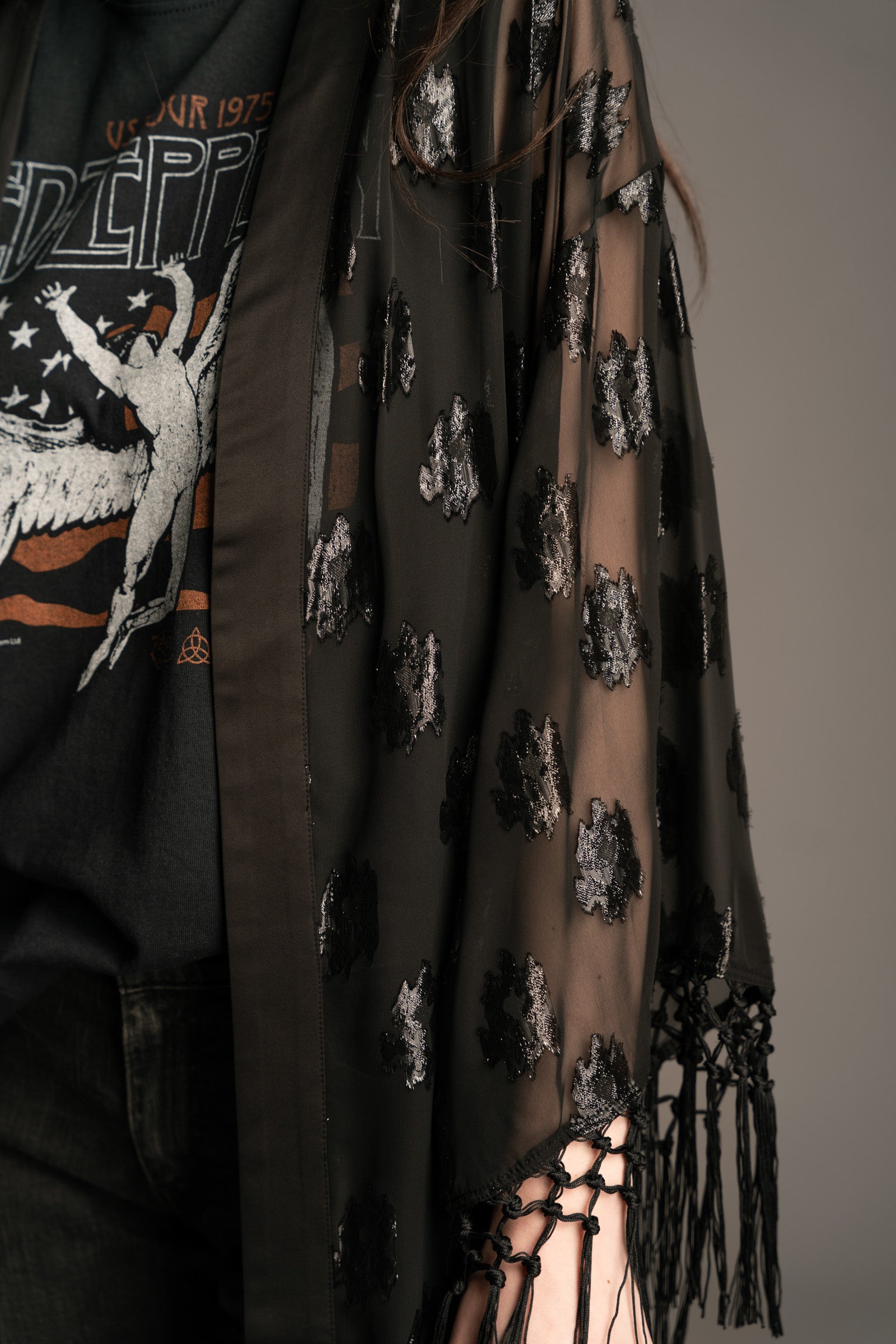 Althea Jacquard Kimono