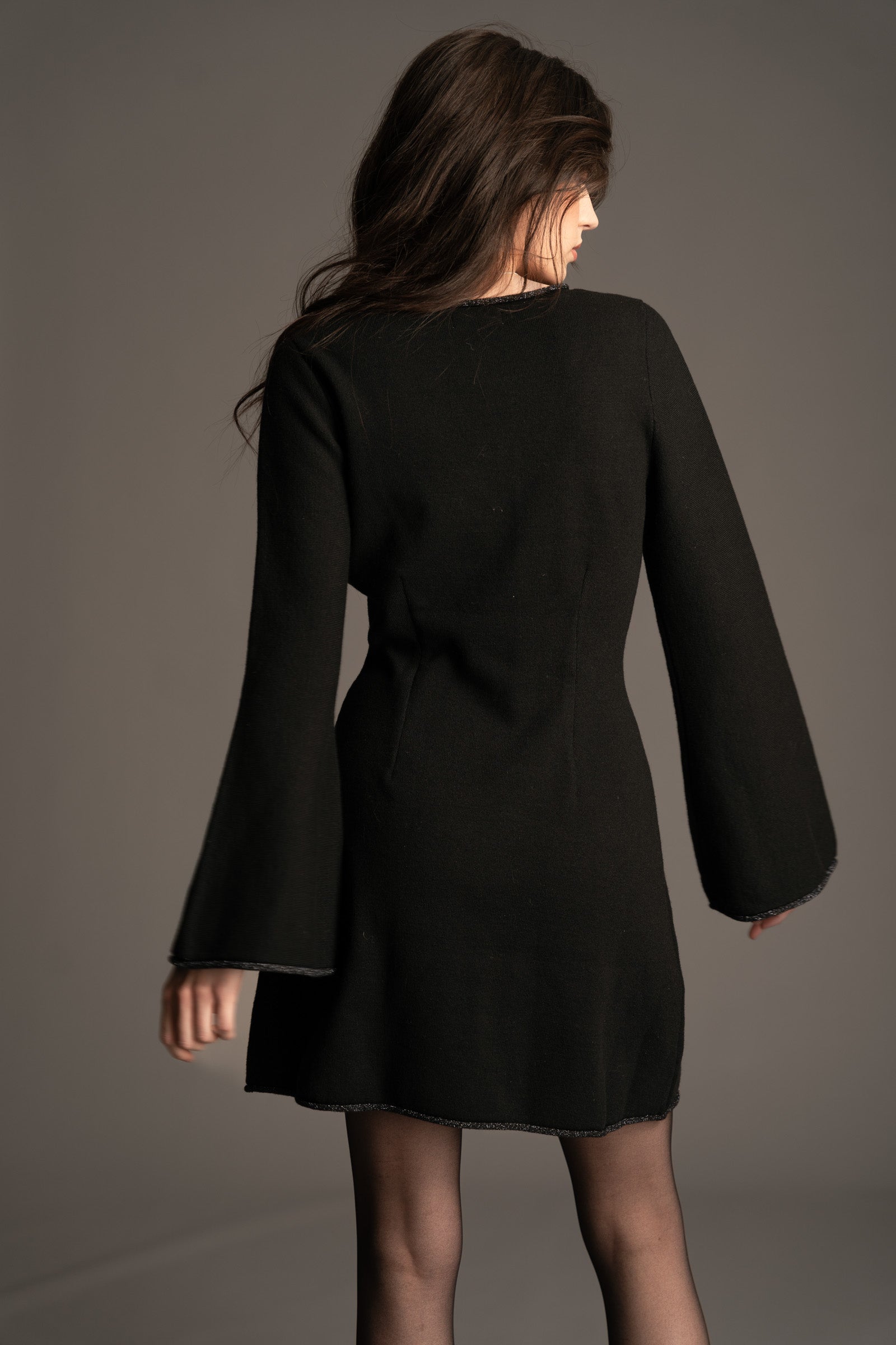 Equinox Black Knit Dress