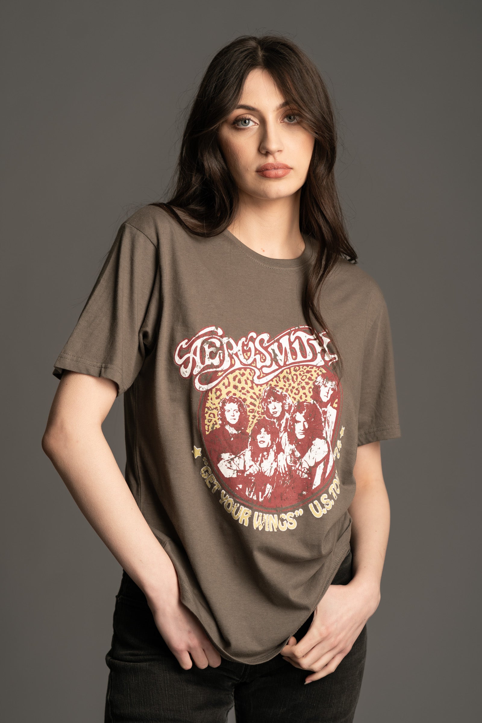 Aerosmith Cheetah Band Tee