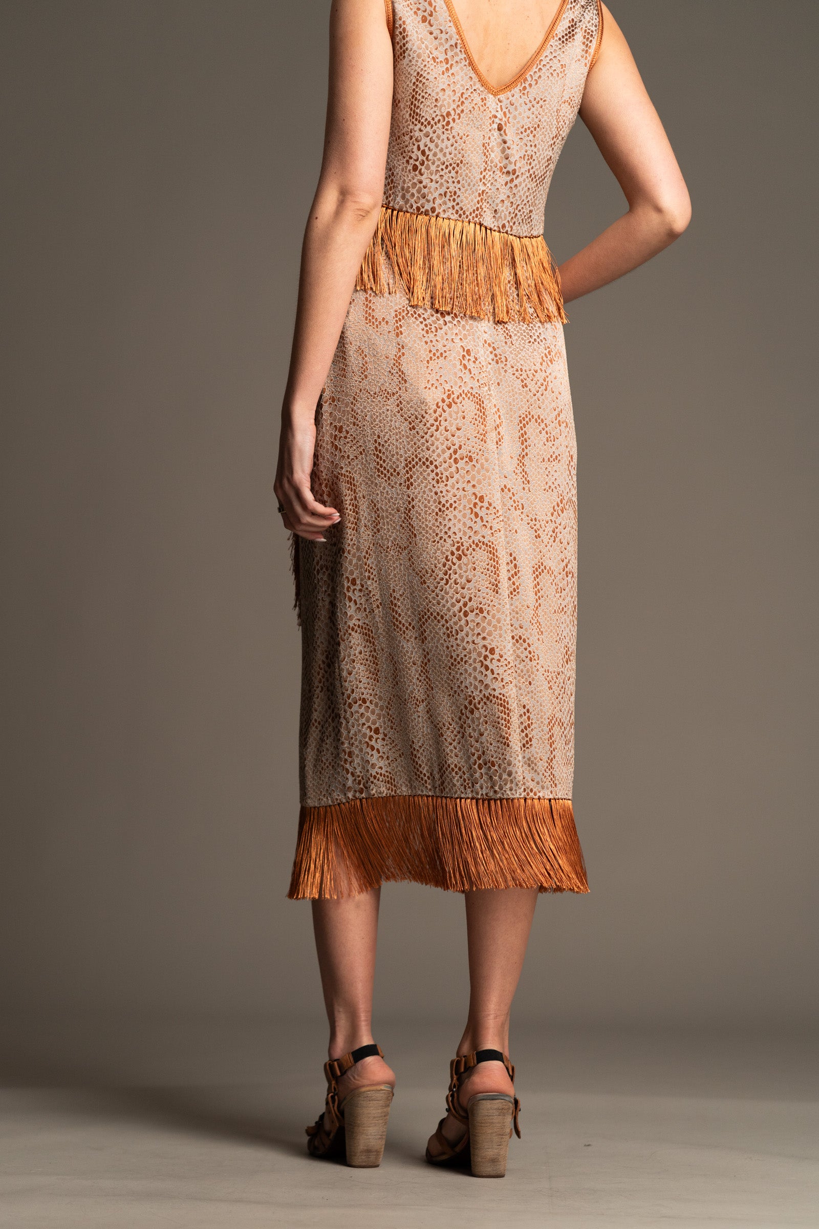 Kasbah Fringed Skirt