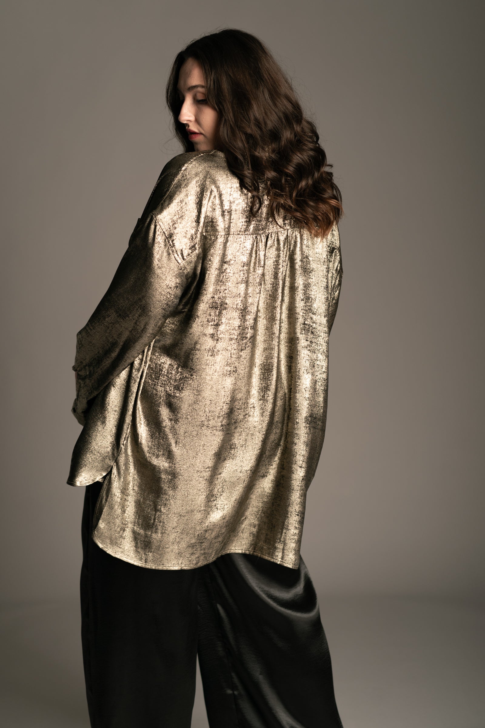 Luna Metallic Shirt