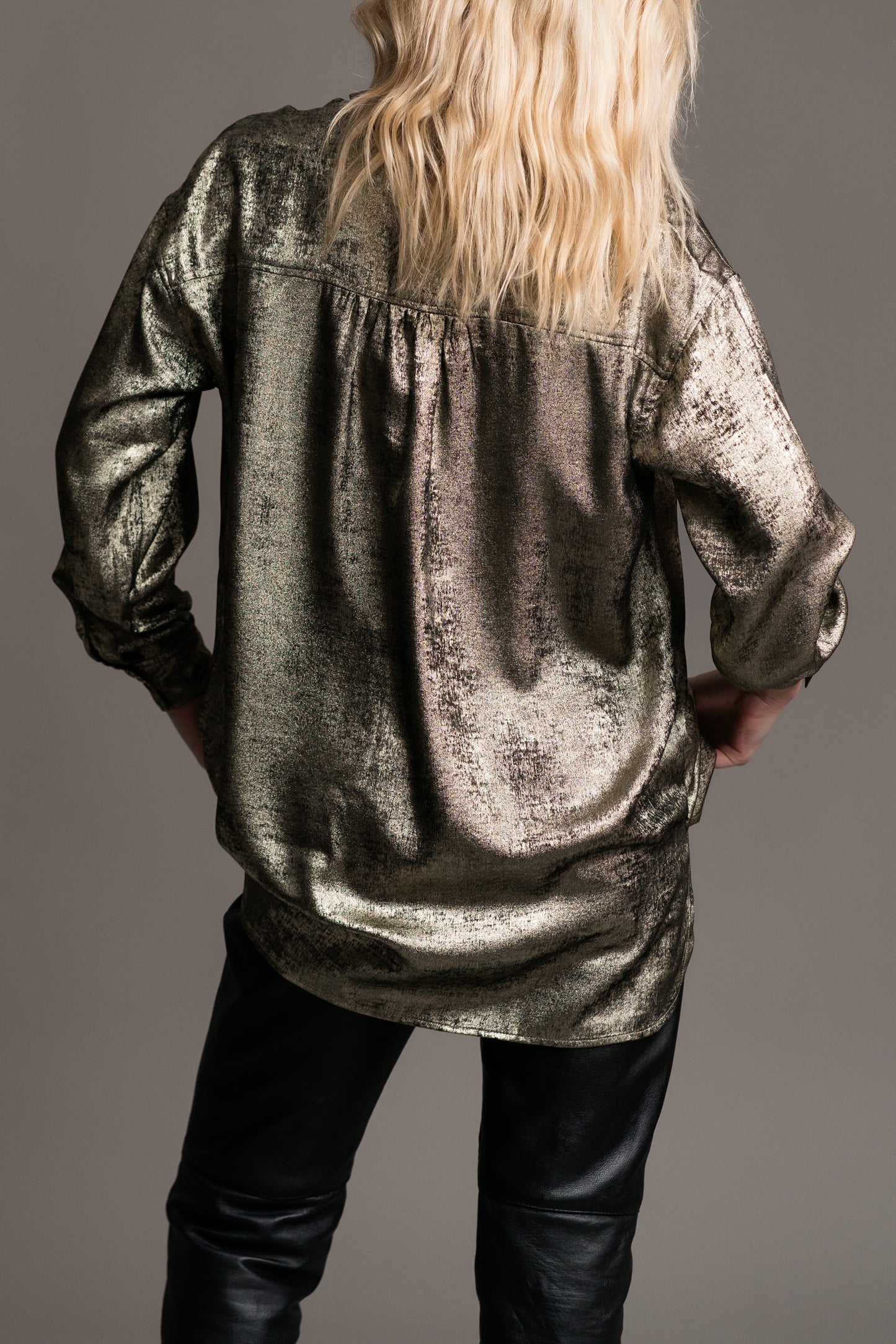 Luna Metallic Shirt