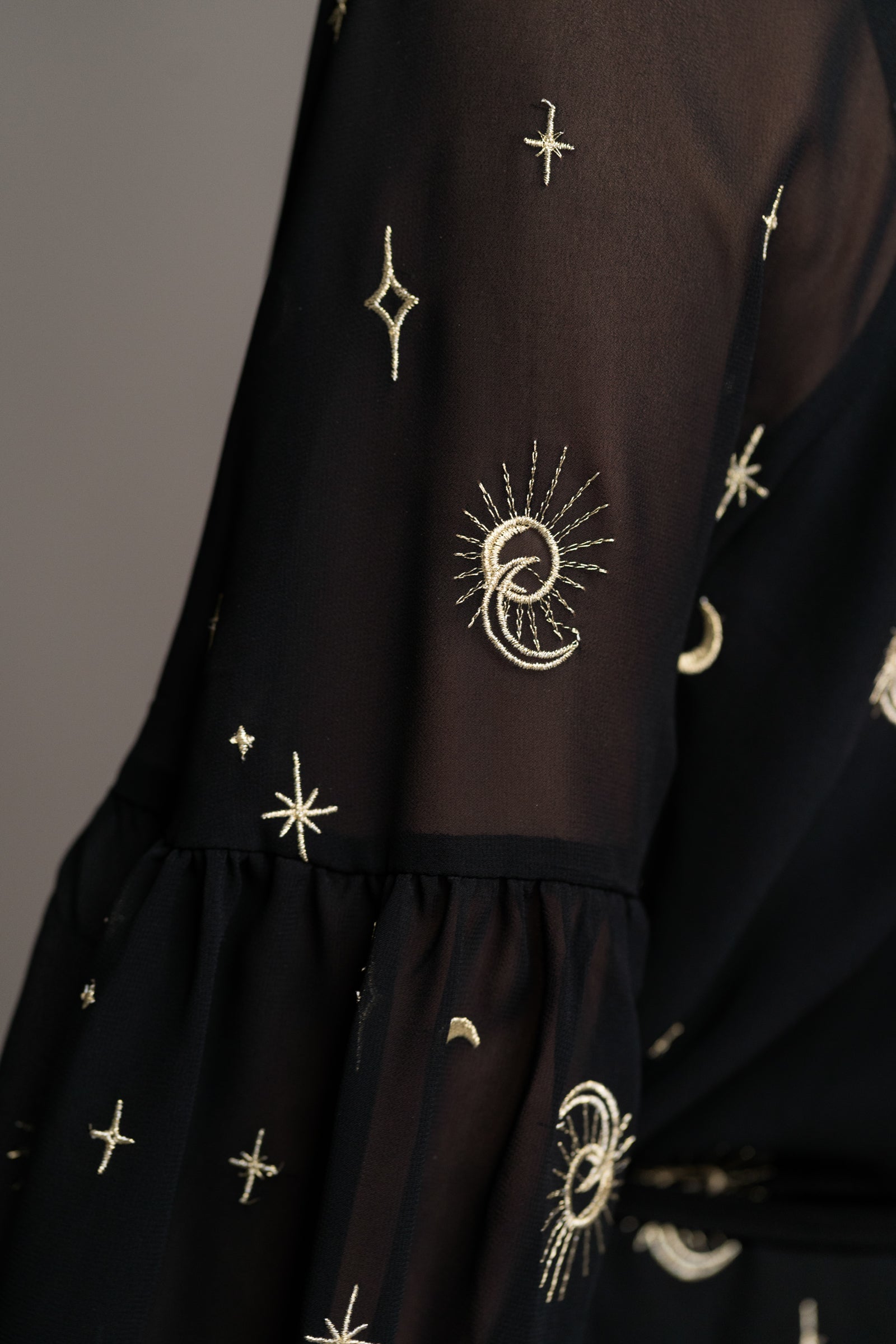 Celestial shop embroidered dress