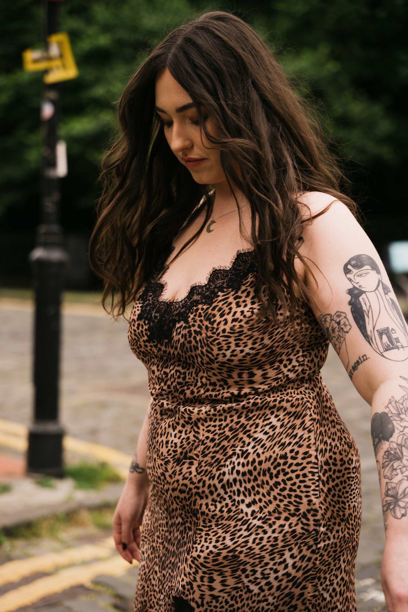 Dream On Leopard Slip Dress