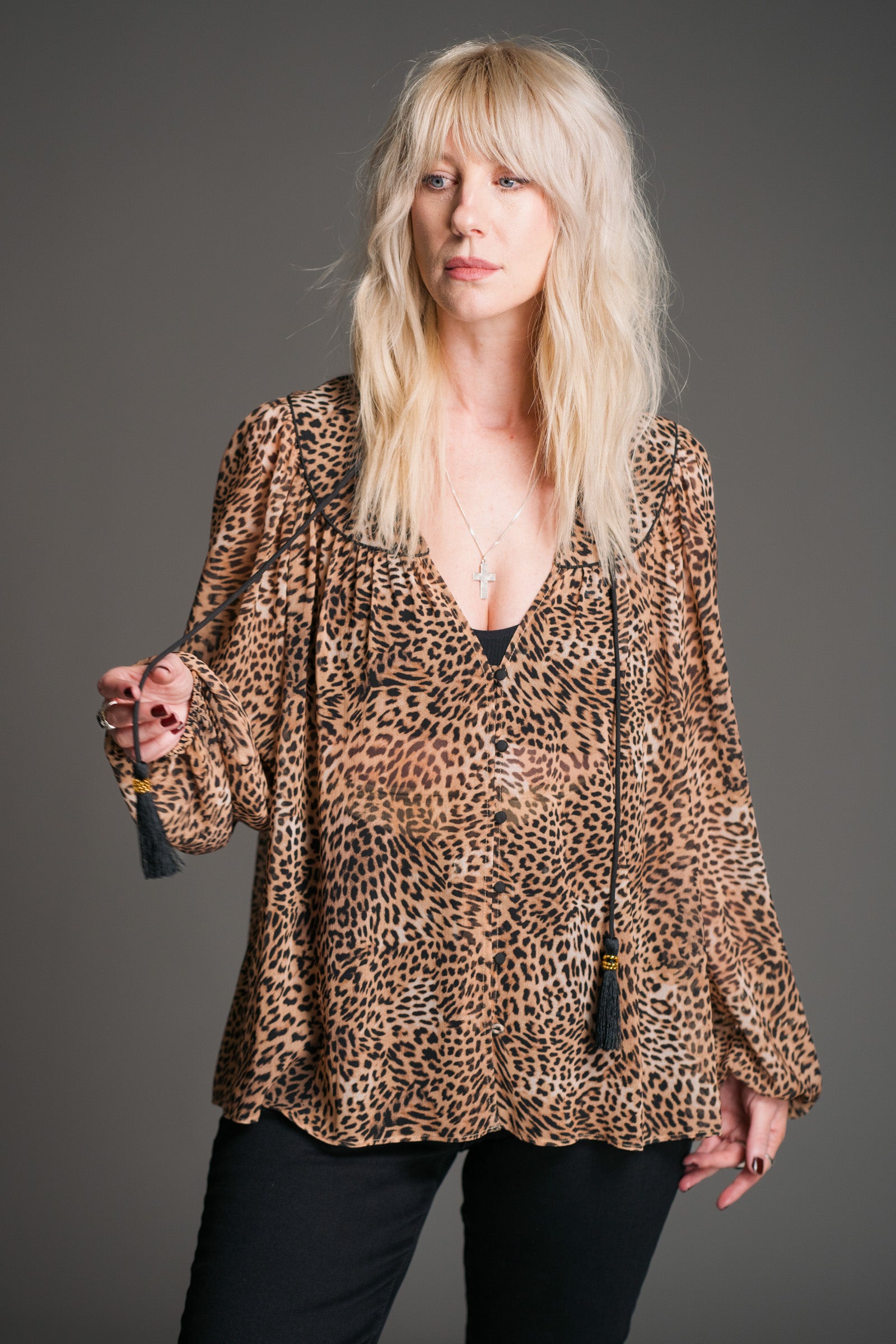 Dream On Leopard Top