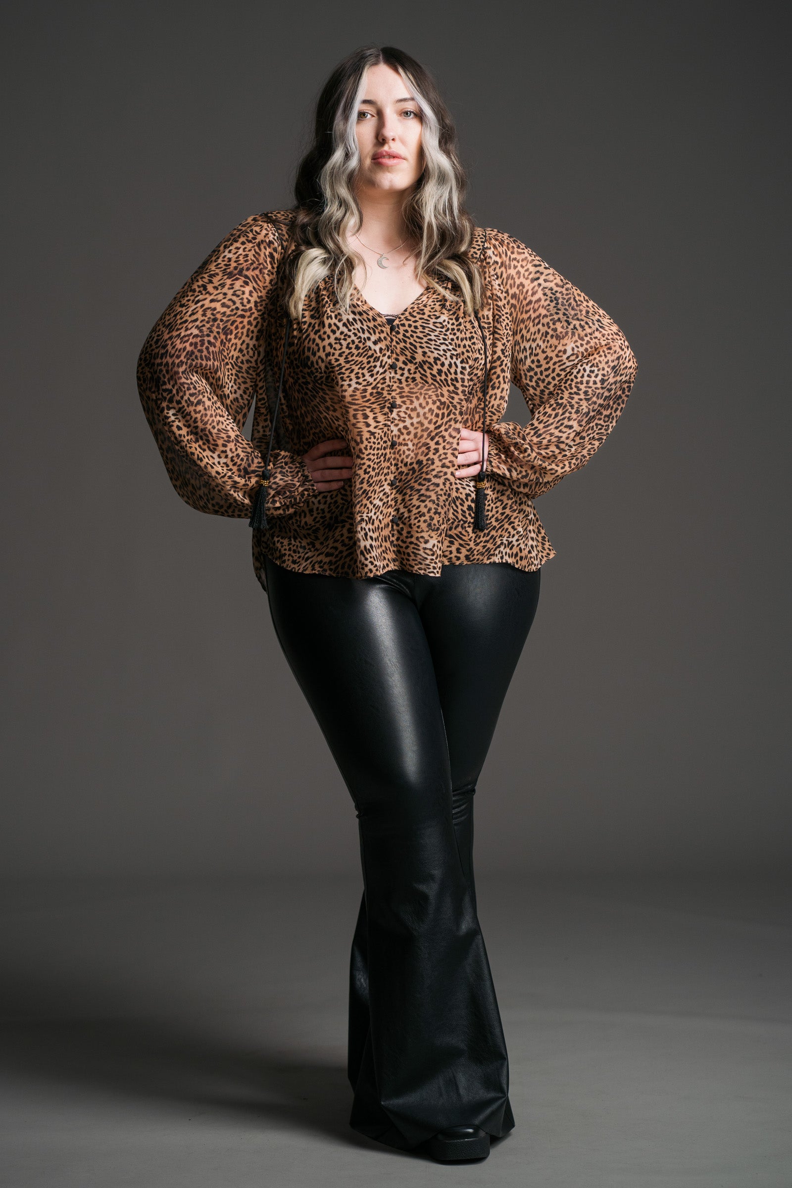 Dream On Leopard Top